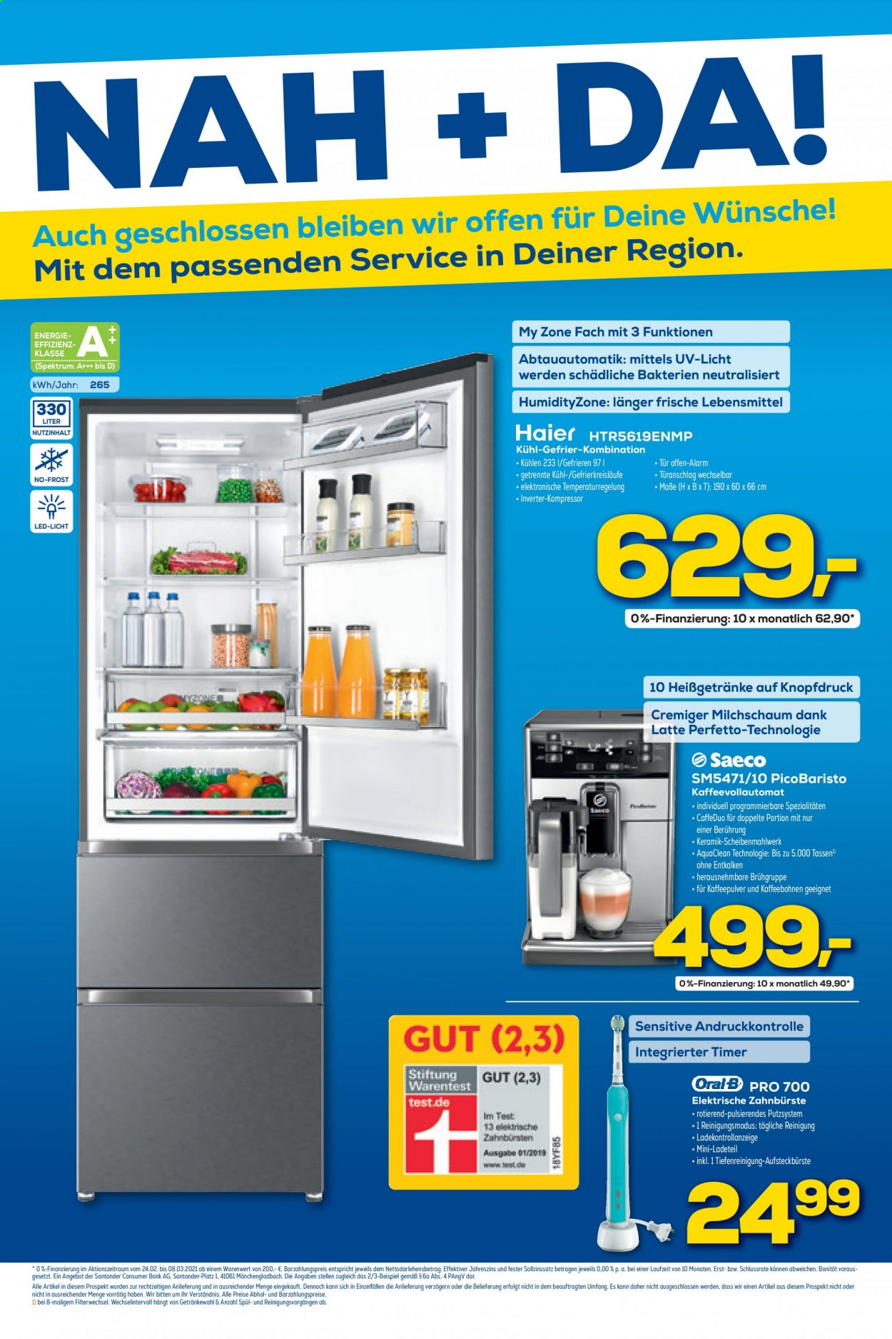 Euronics Prospekte  - 24.02.2021 - 3.03.2021. Seite 1