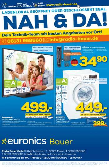 Prospekte Euronics - 24.2.2021 - 3.3.2021.