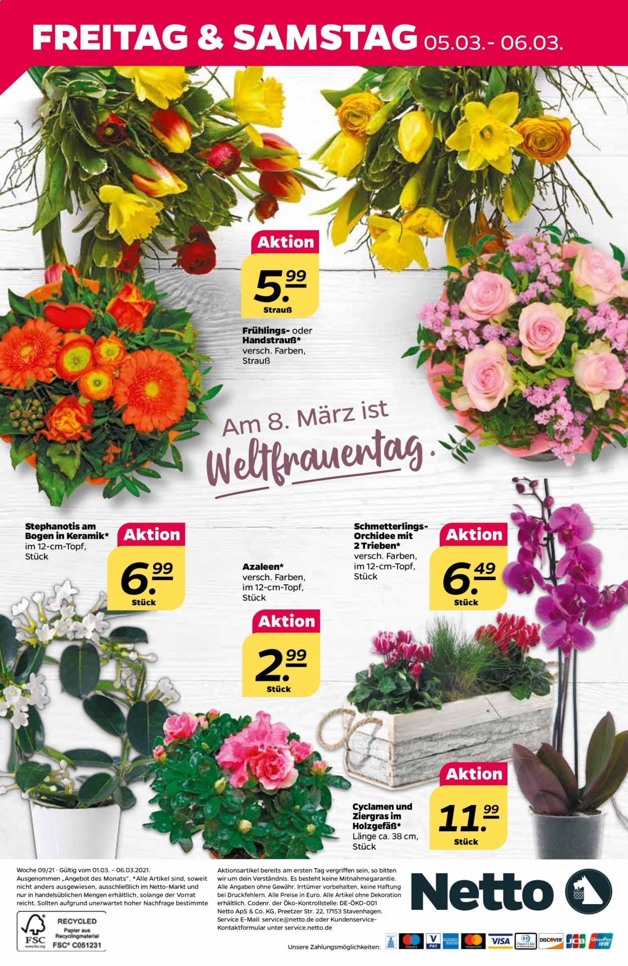 Netto Prospekte  - 1.03.2021 - 6.03.2021. Seite 28