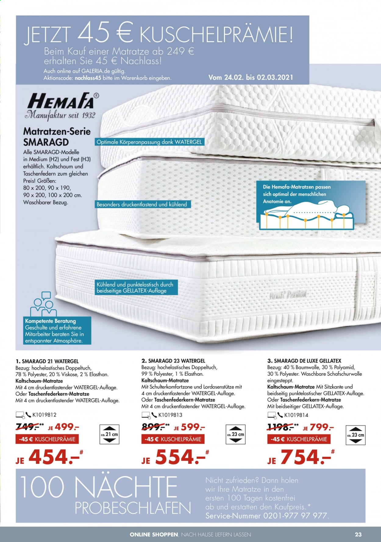 GALERIA Karstadt Kaufhof Prospekte  - 24.02.2021 - 2.03.2021. Seite 23