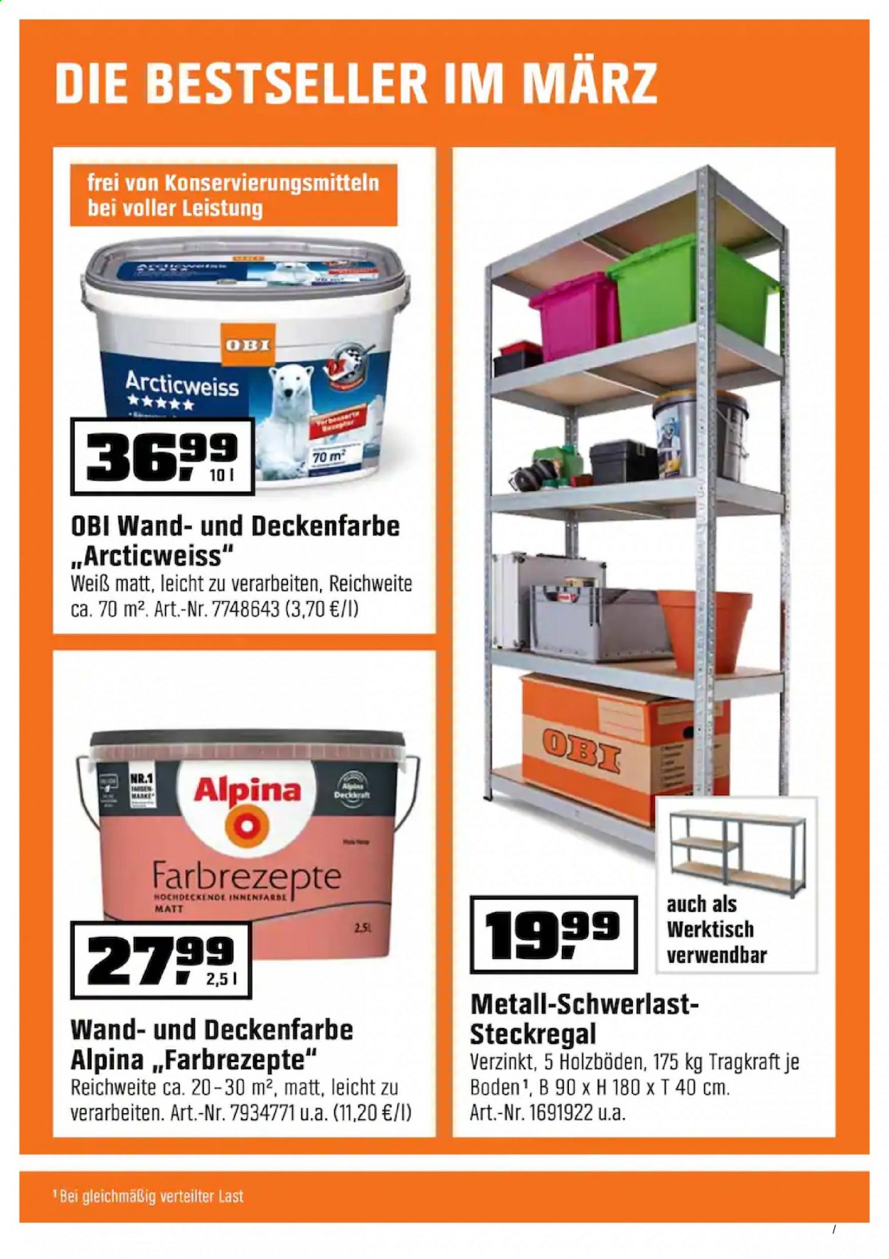 OBI Prospekte  - 24.02.2021 - 6.03.2021. Seite 40