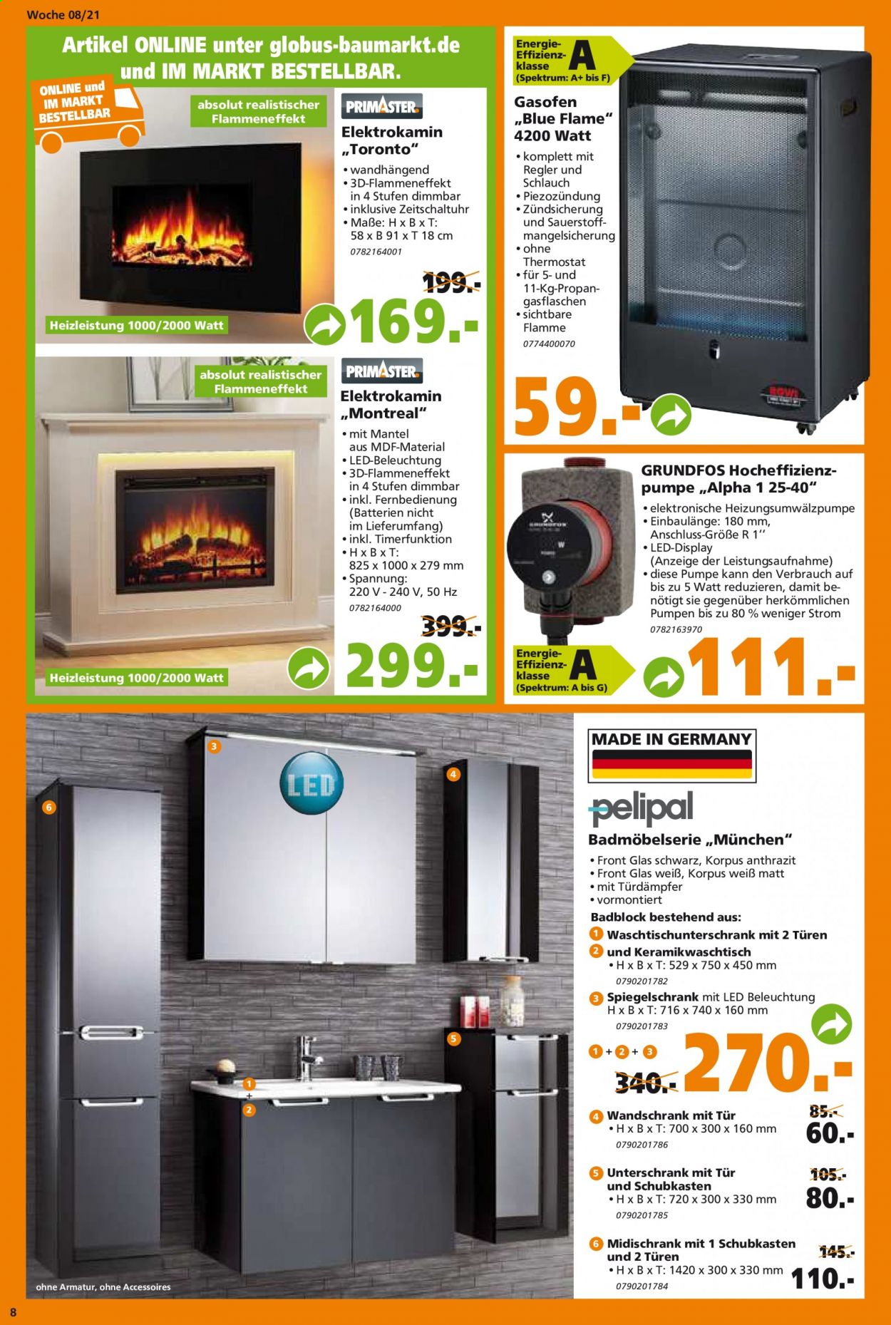 Globus Baumarkt Prospekte  - 23.02.2021 - 2.03.2021. Seite 16