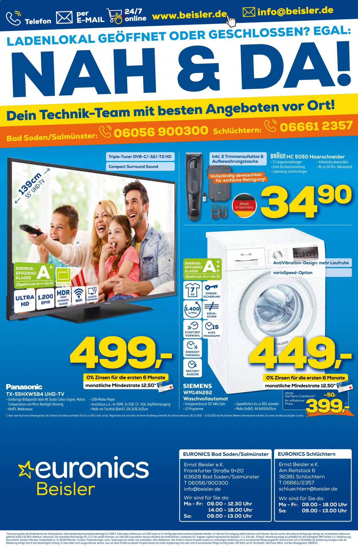 Euronics Prospekte  - 25.02.2021 - 3.03.2021. Seite 1