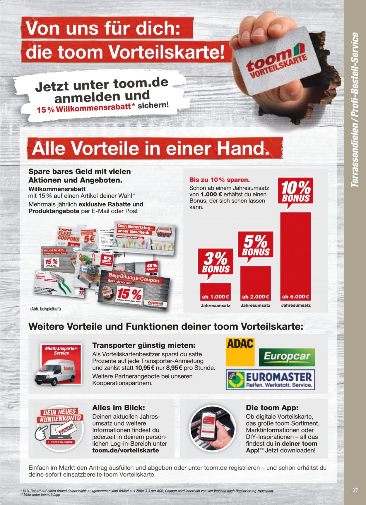 toom Baumarkt Prospekte . Seite 31