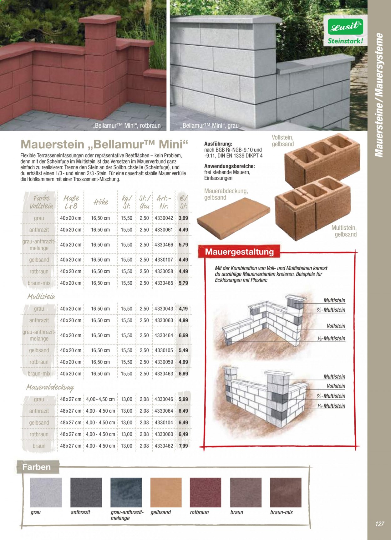 toom Baumarkt Prospekte . Seite 127