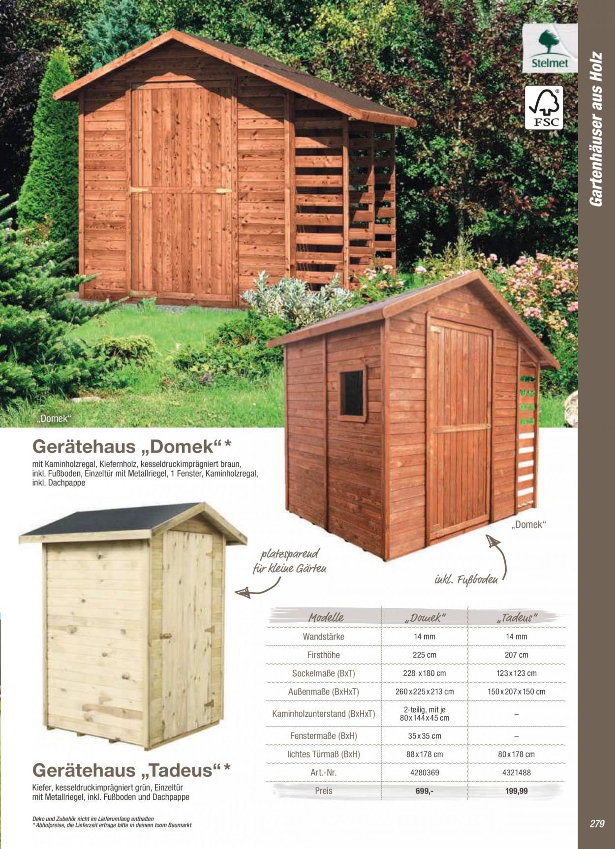toom Baumarkt Prospekte . Seite 279