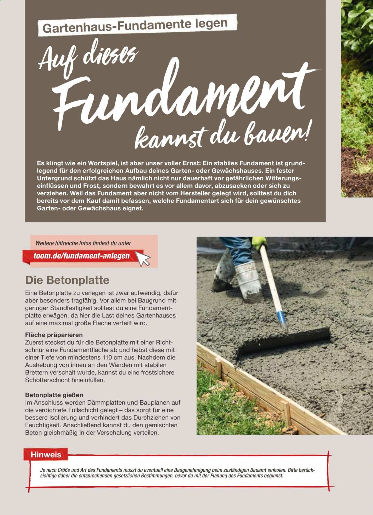 toom Baumarkt Prospekte . Seite 310