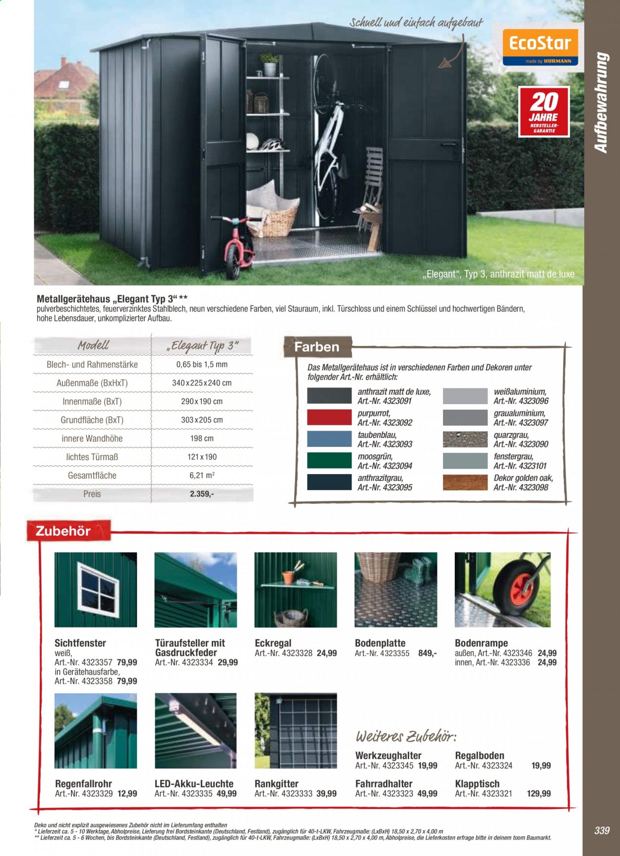 toom Baumarkt Prospekte . Seite 339