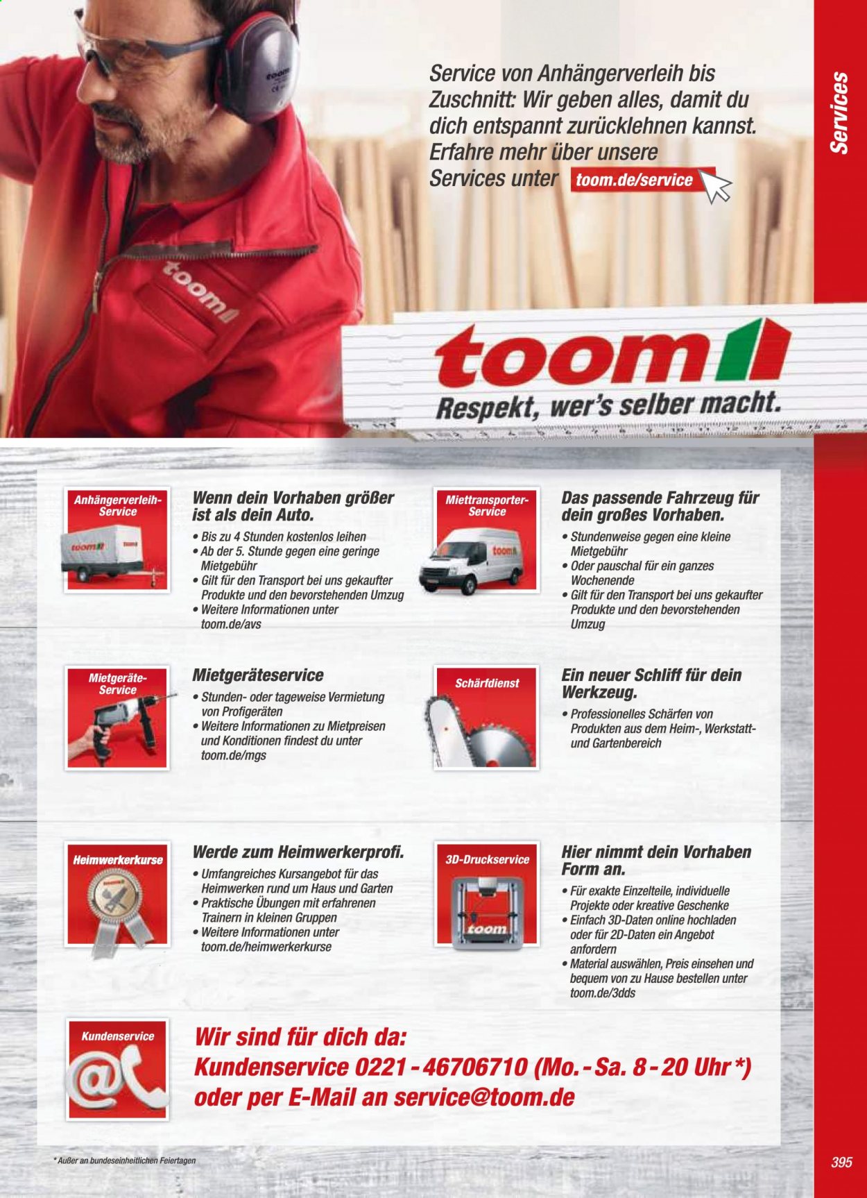 toom Baumarkt Prospekte . Seite 395