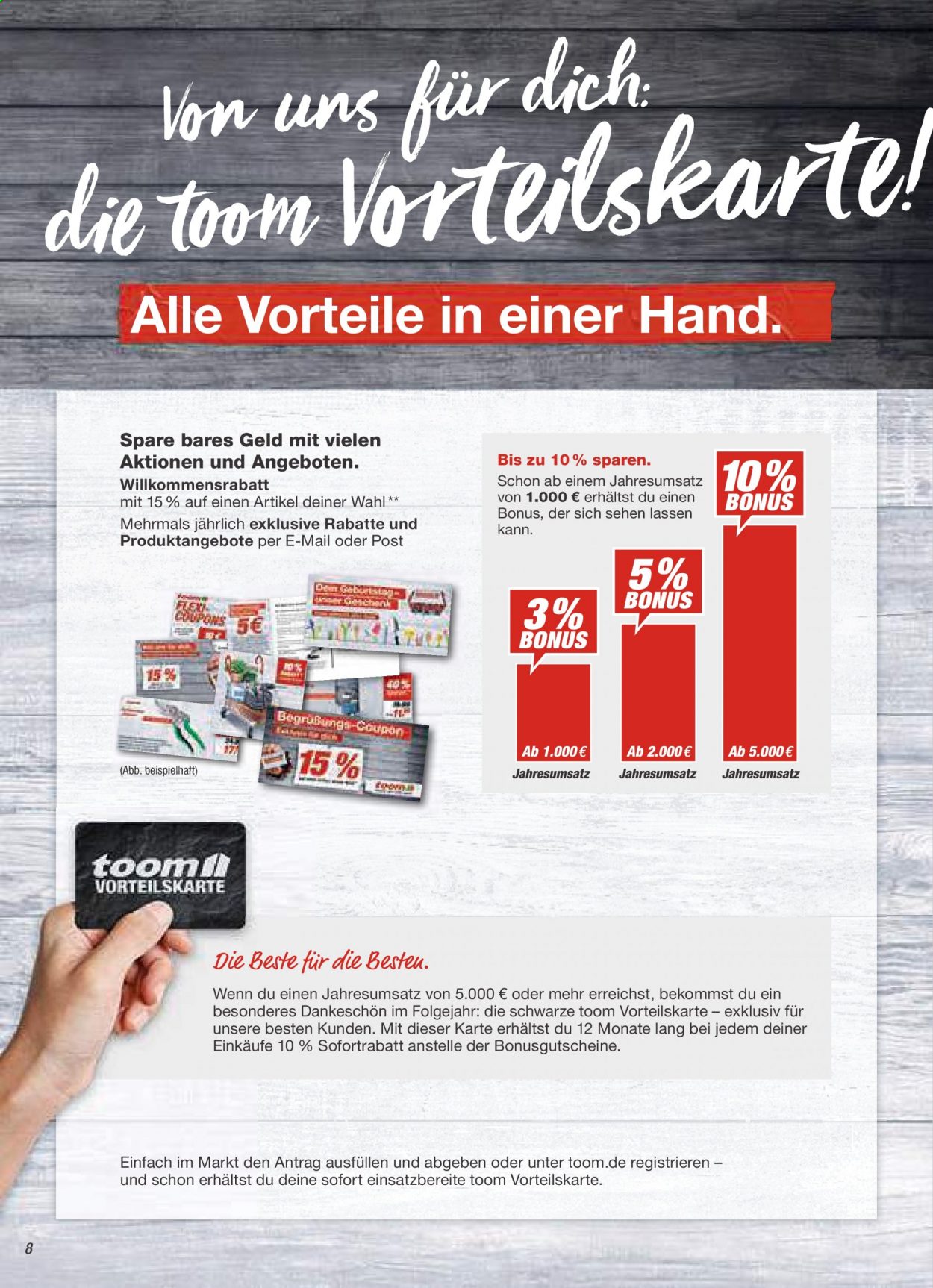 toom Baumarkt Prospekte . Seite 8