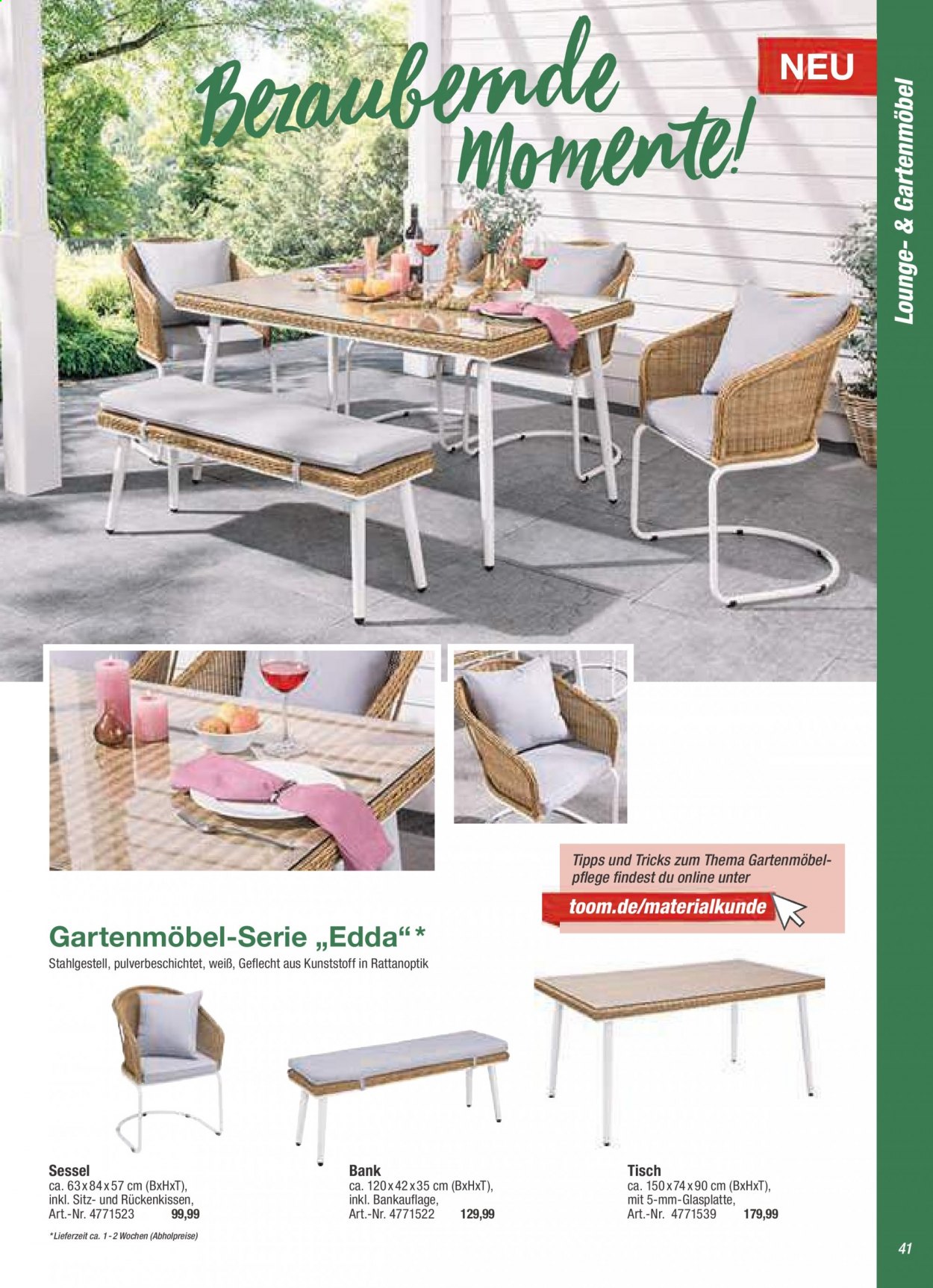 toom Baumarkt Prospekte . Seite 41