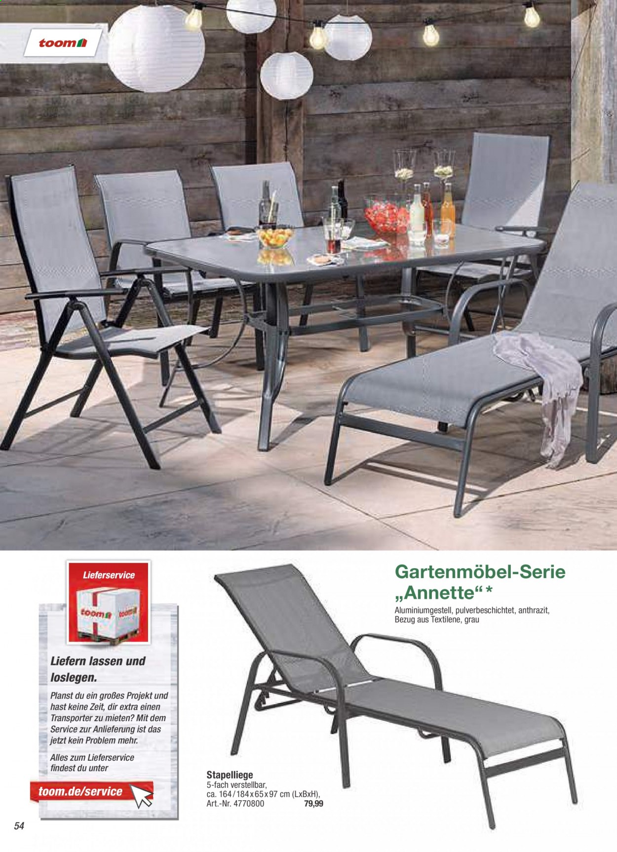 toom Baumarkt Prospekte . Seite 54