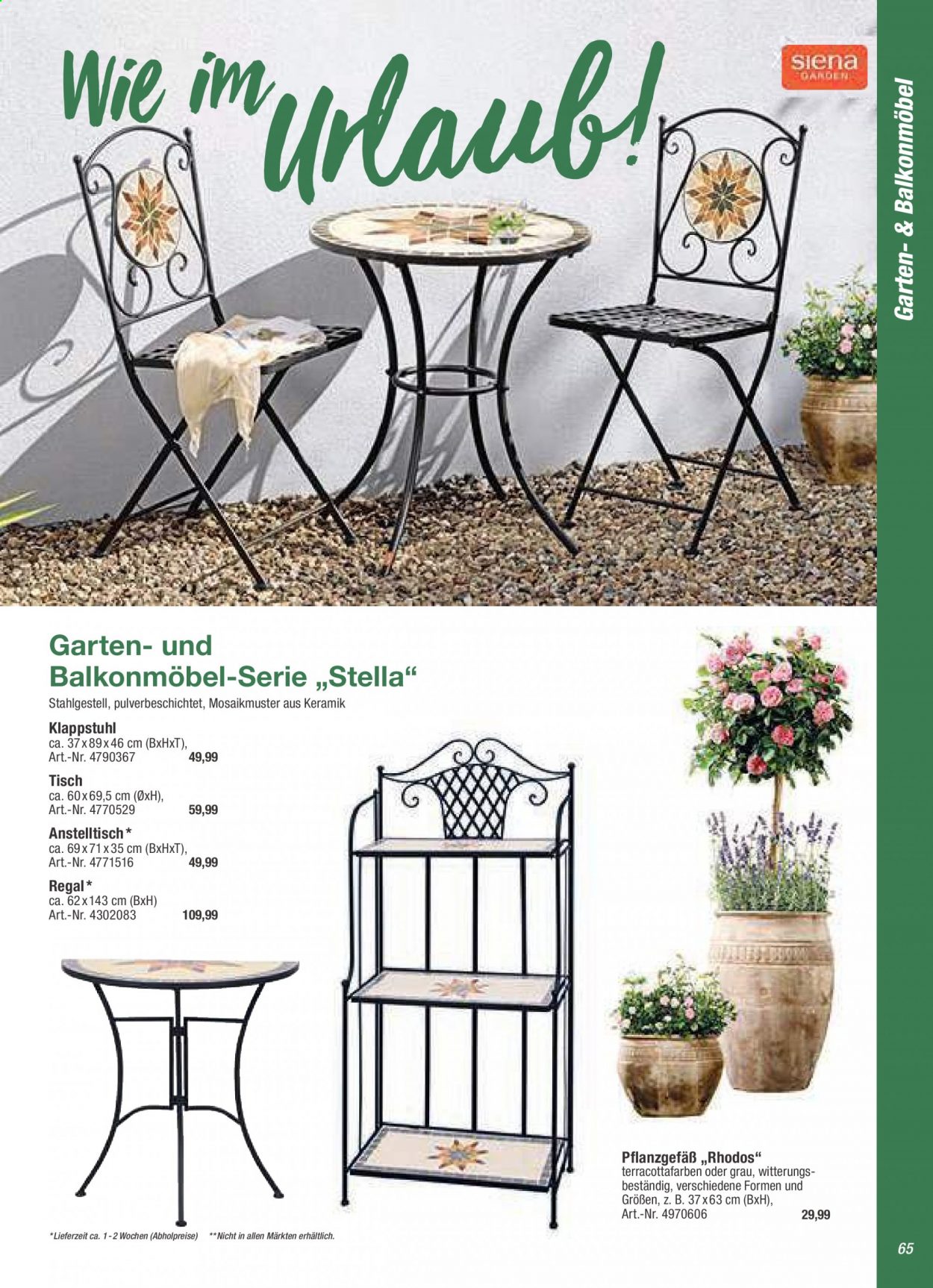 toom Baumarkt Prospekte . Seite 65