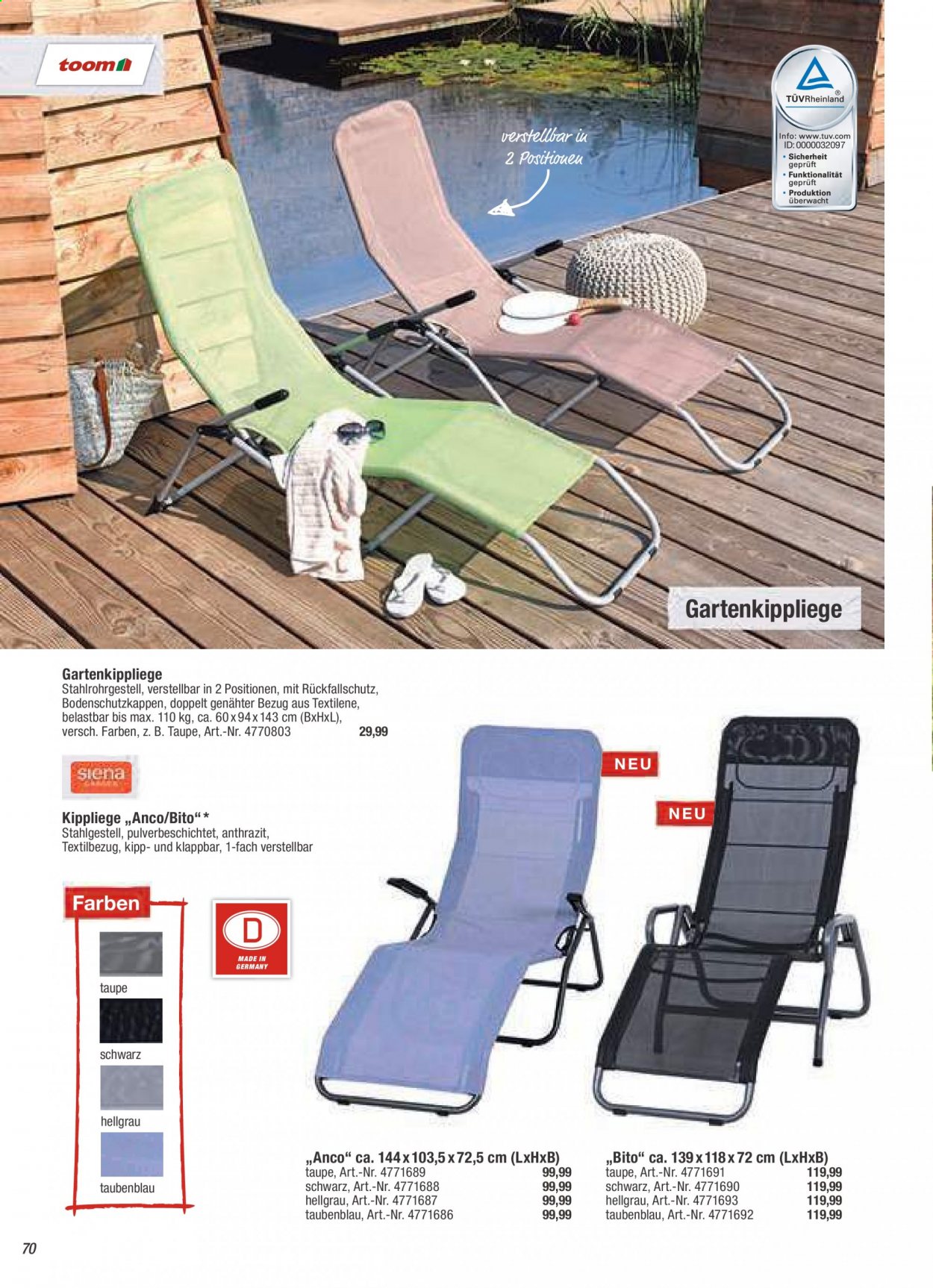 toom Baumarkt Prospekte . Seite 70