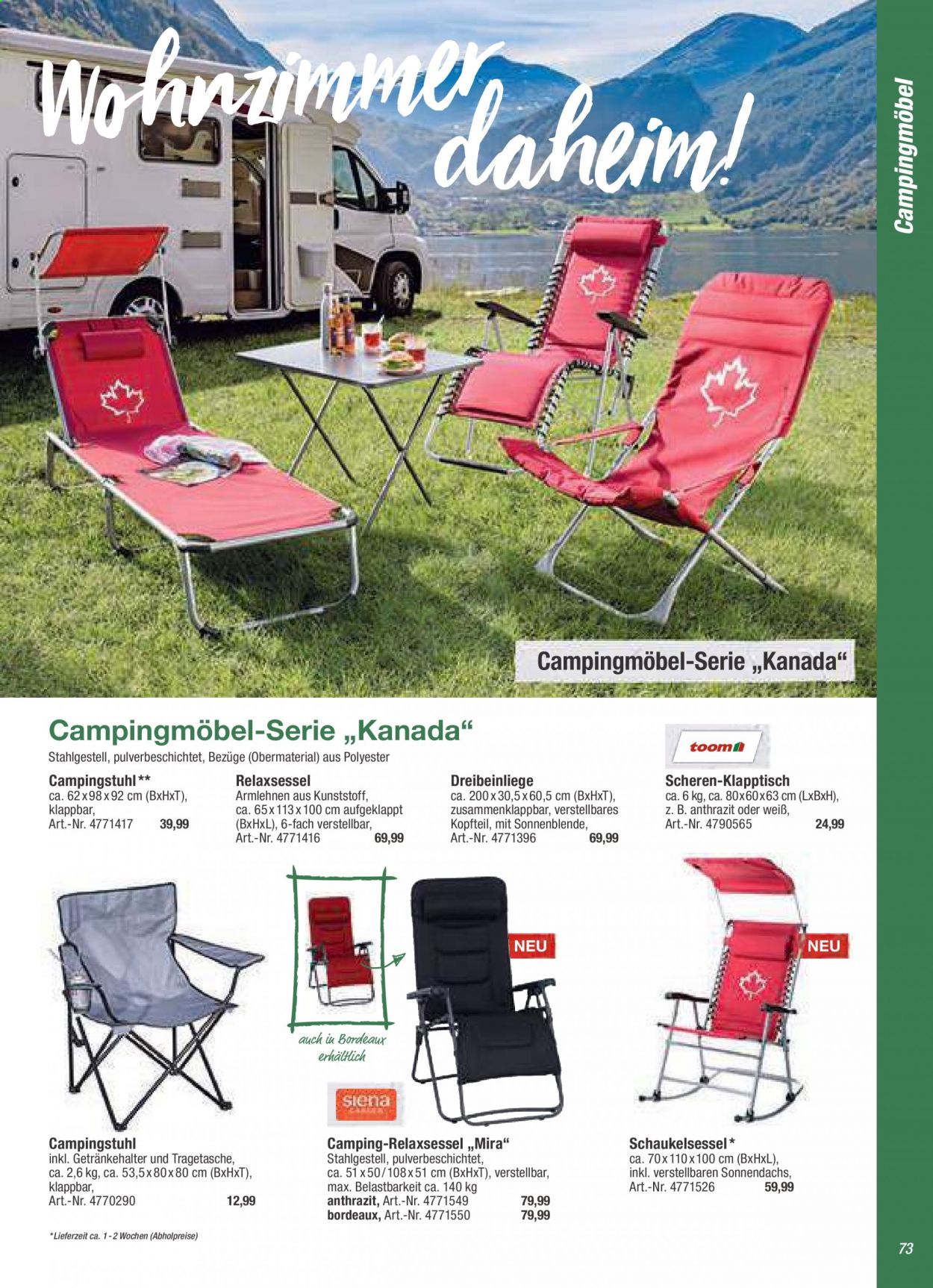 toom Baumarkt Prospekte . Seite 73