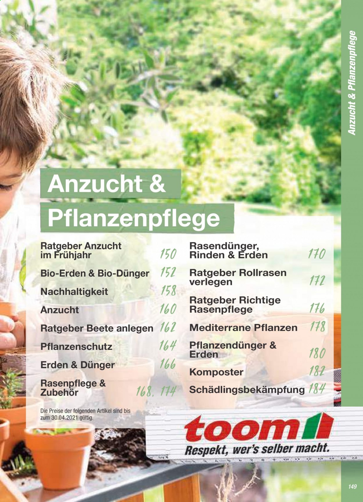 toom Baumarkt Prospekte . Seite 149