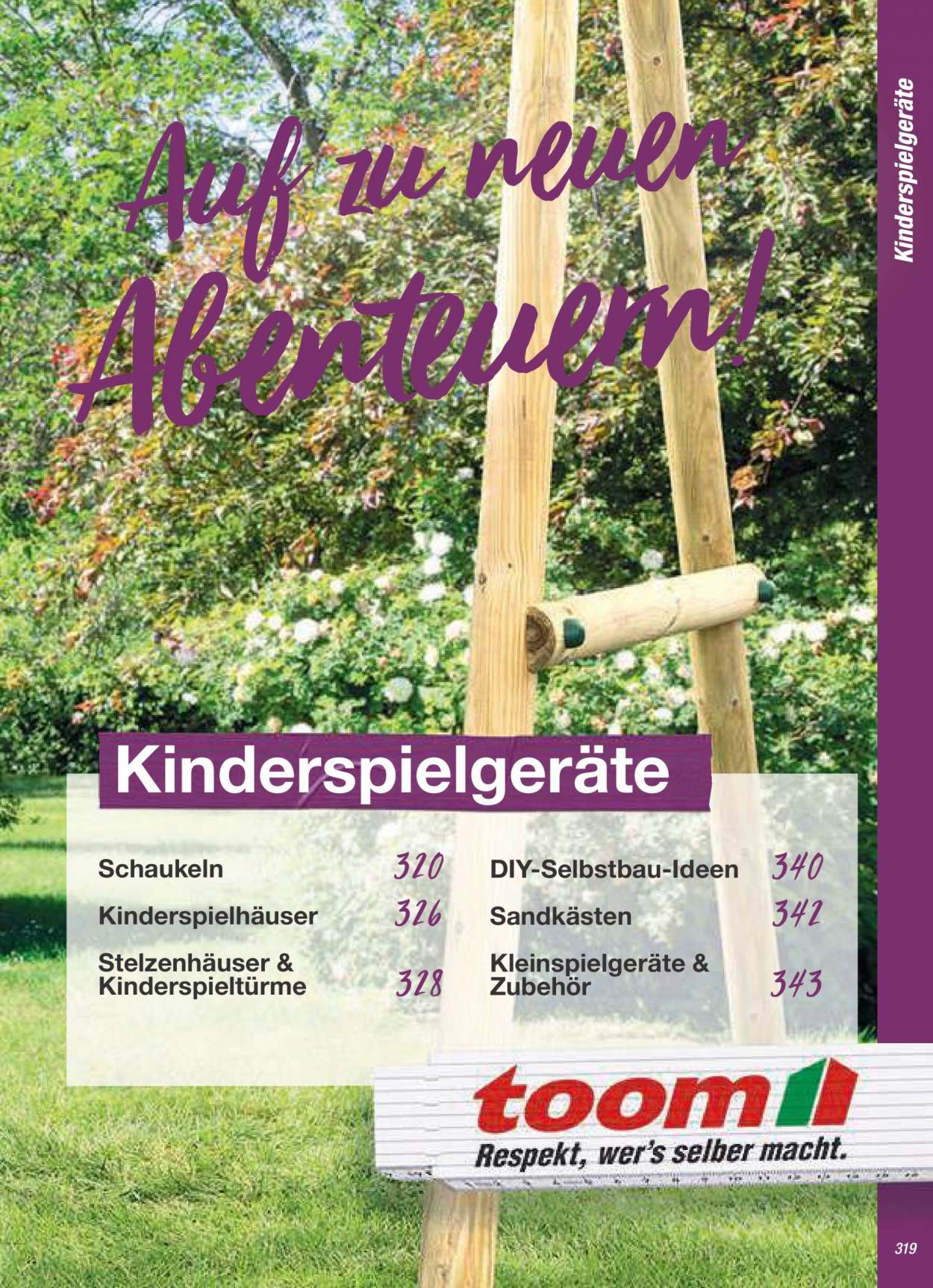 toom Baumarkt Prospekte . Seite 319
