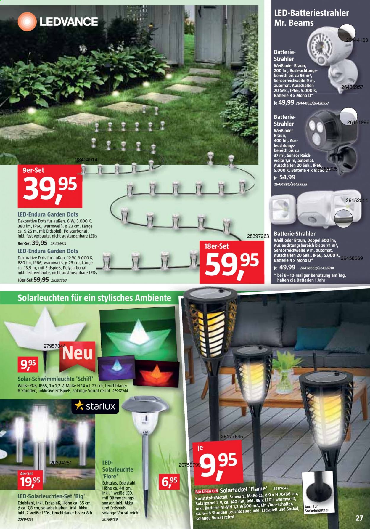 Bauhaus Prospekte  - 26.02.2021 - 27.03.2021. Seite 27