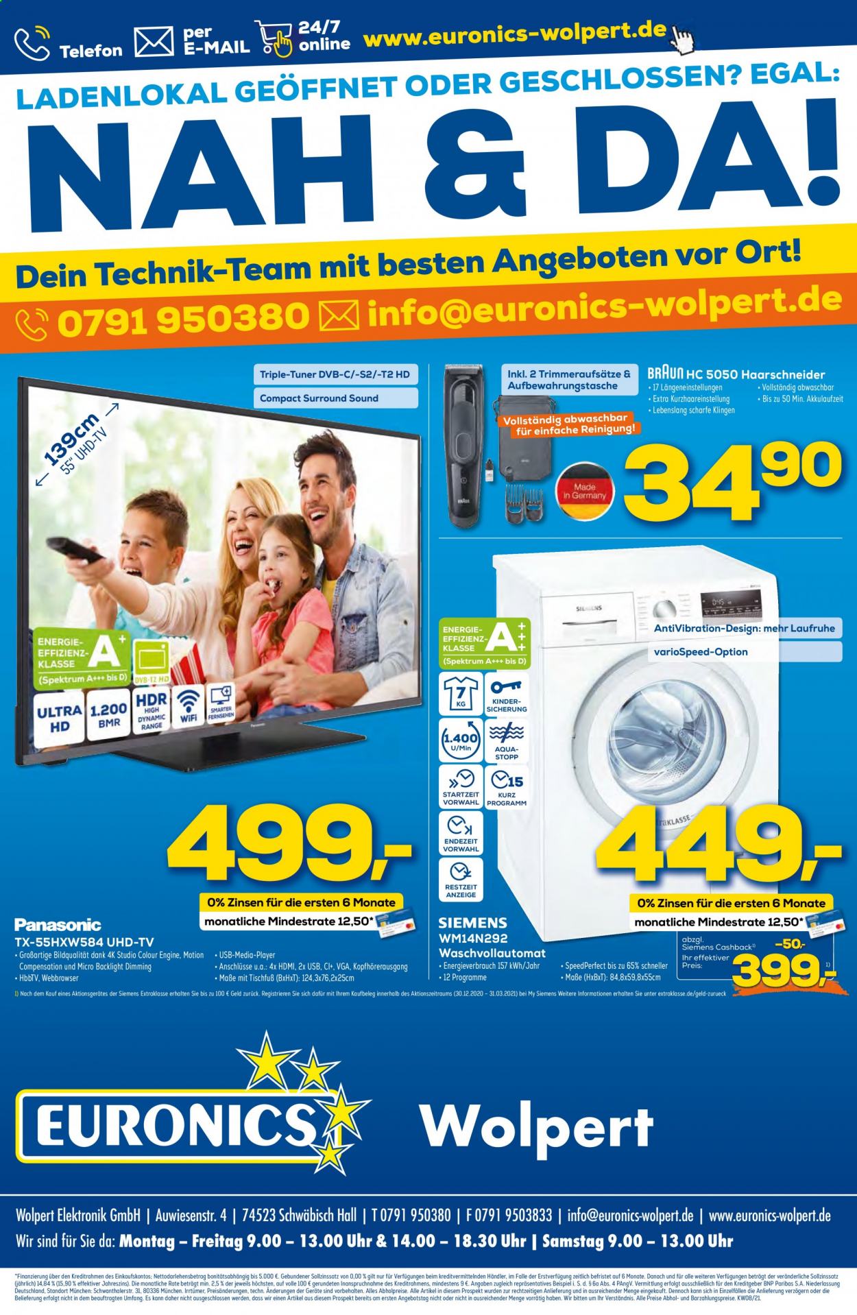 Euronics Prospekte  - 27.02.2021 - 5.03.2021. Seite 1
