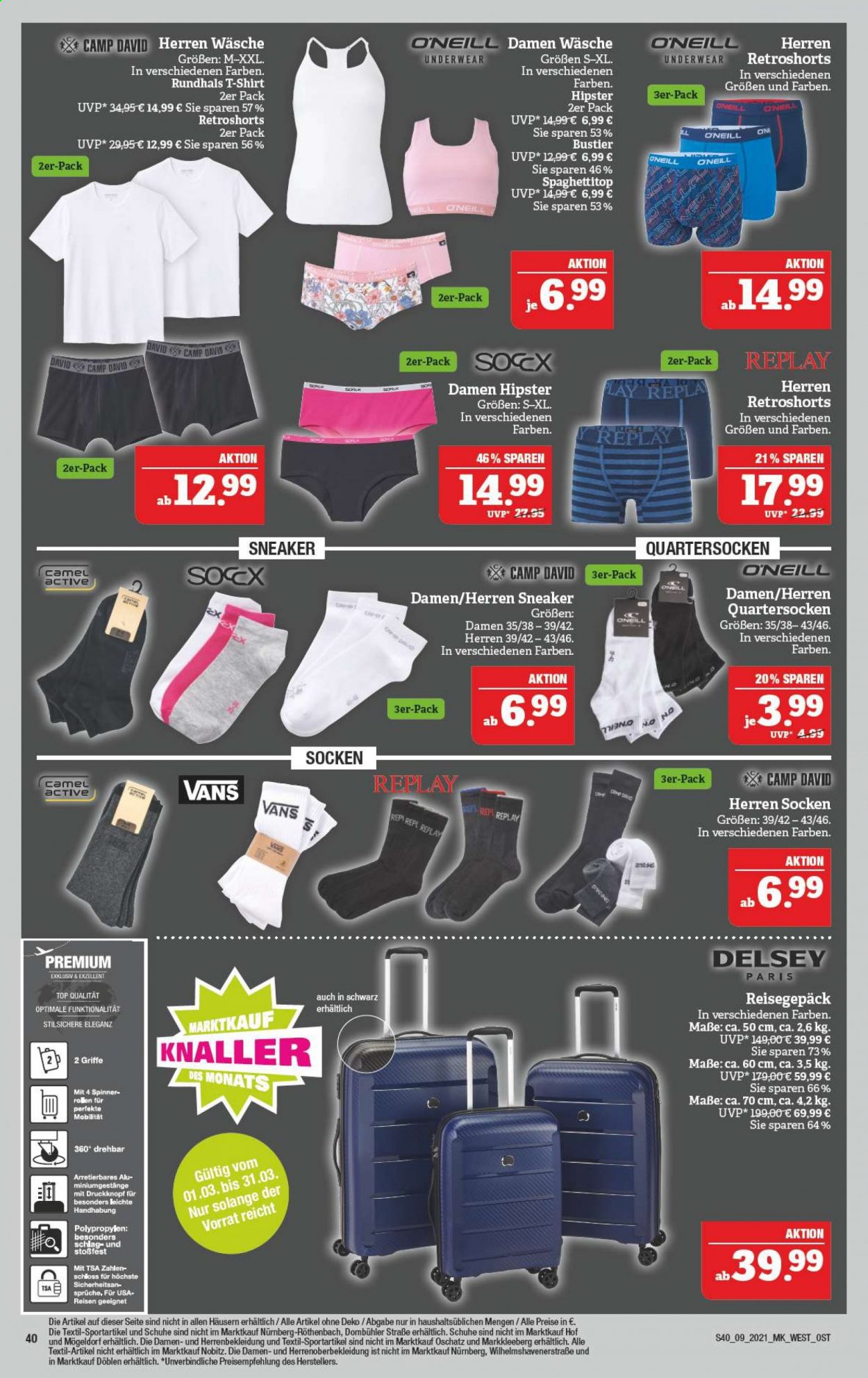 Marktkauf Prospekte  - 1.03.2021 - 6.03.2021. Seite 44