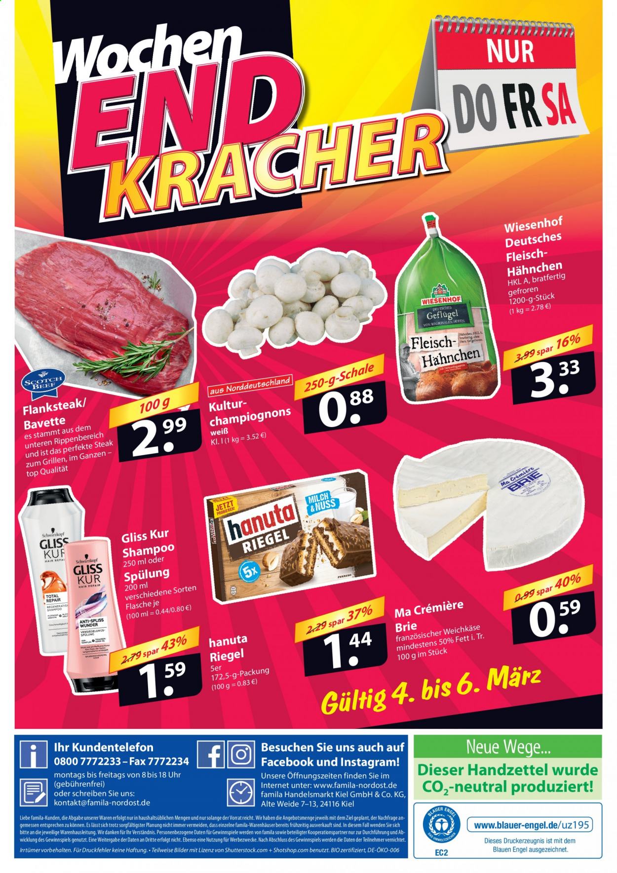 famila Prospekte  - 1.03.2021 - 6.03.2021. Seite 32