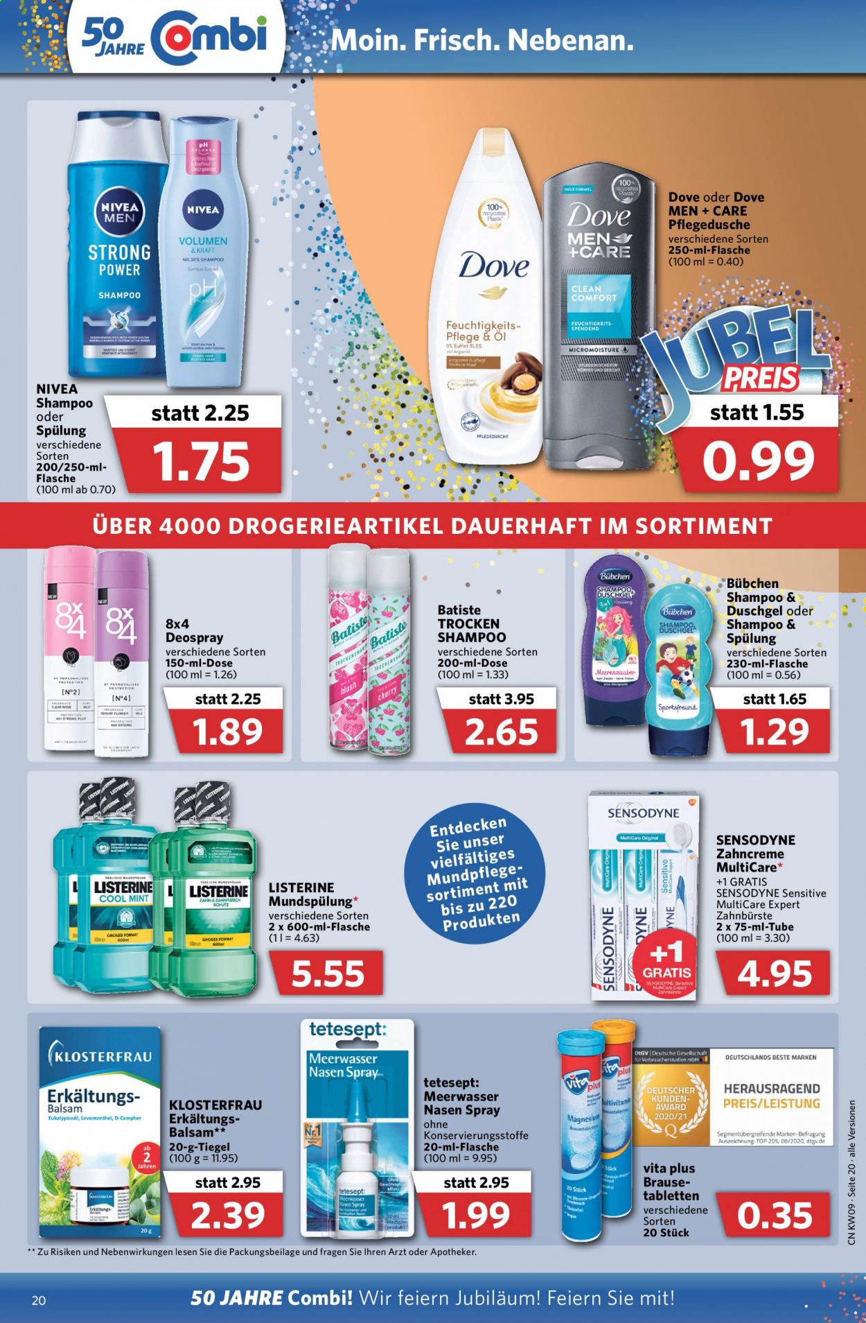 Combi Prospekte  - 1.03.2021 - 6.03.2021. Seite 20