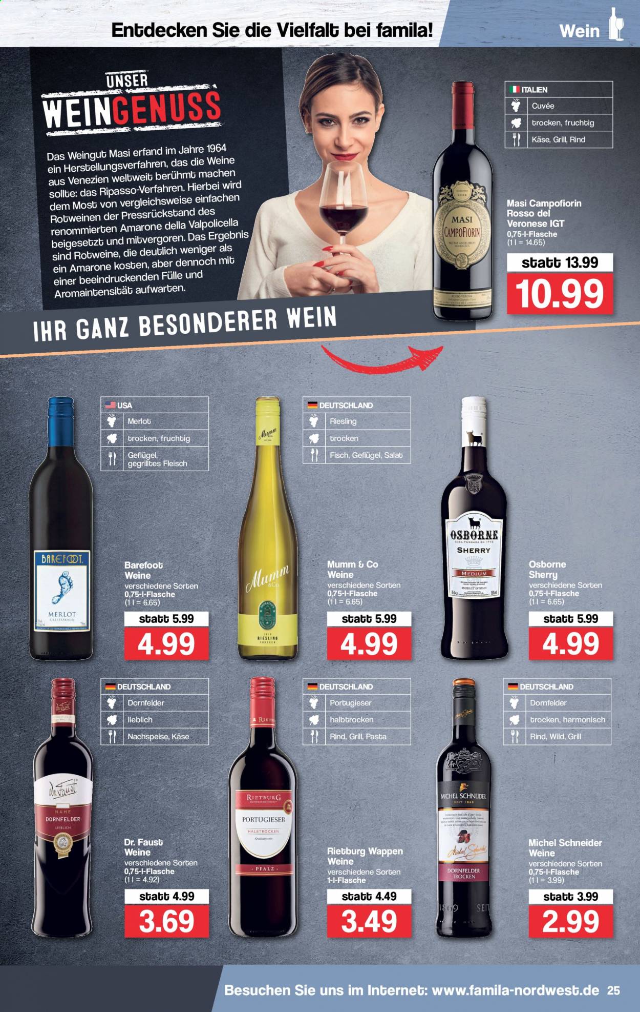 famila Prospekte  - 1.03.2021 - 6.03.2021. Seite 25