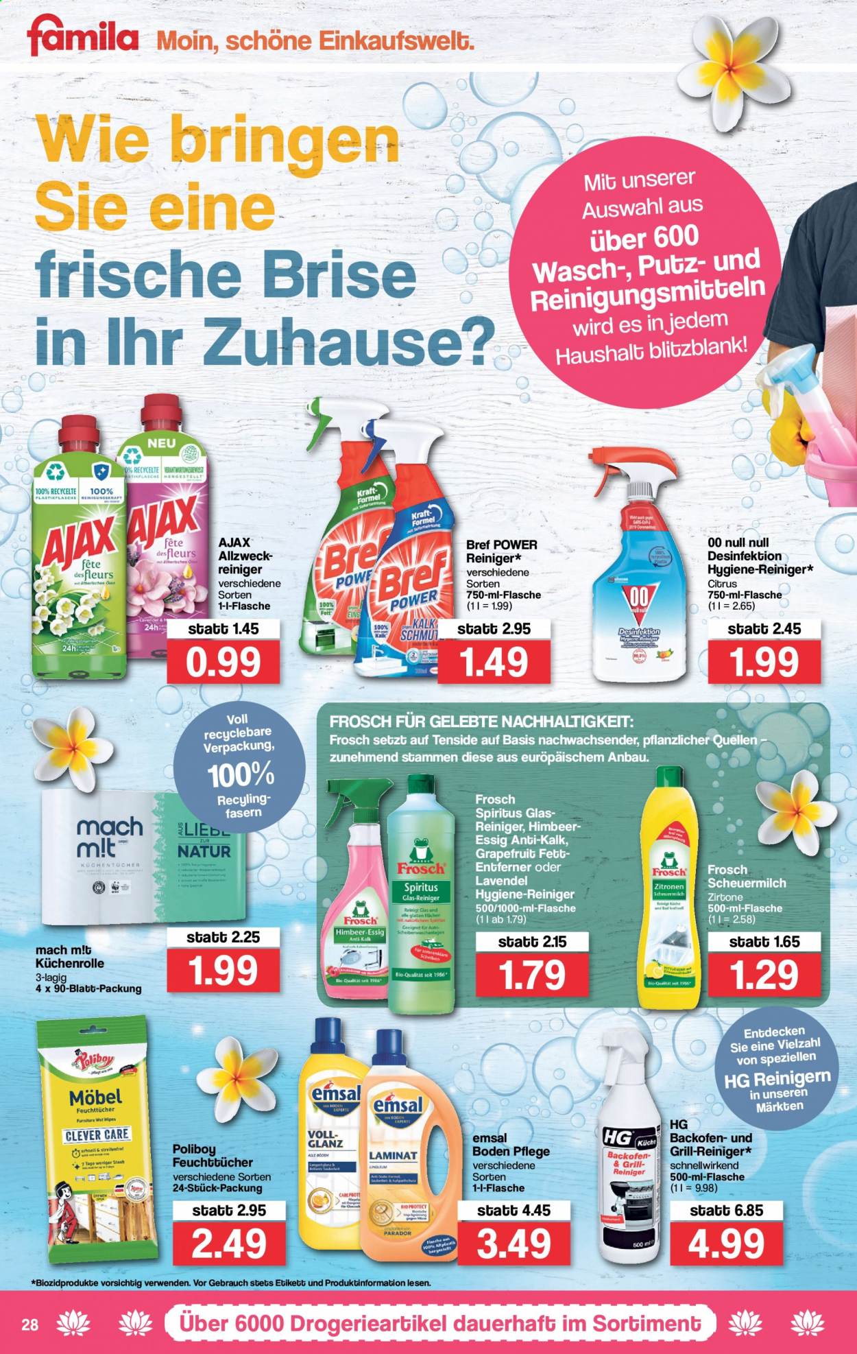 famila Prospekte  - 1.03.2021 - 6.03.2021. Seite 28