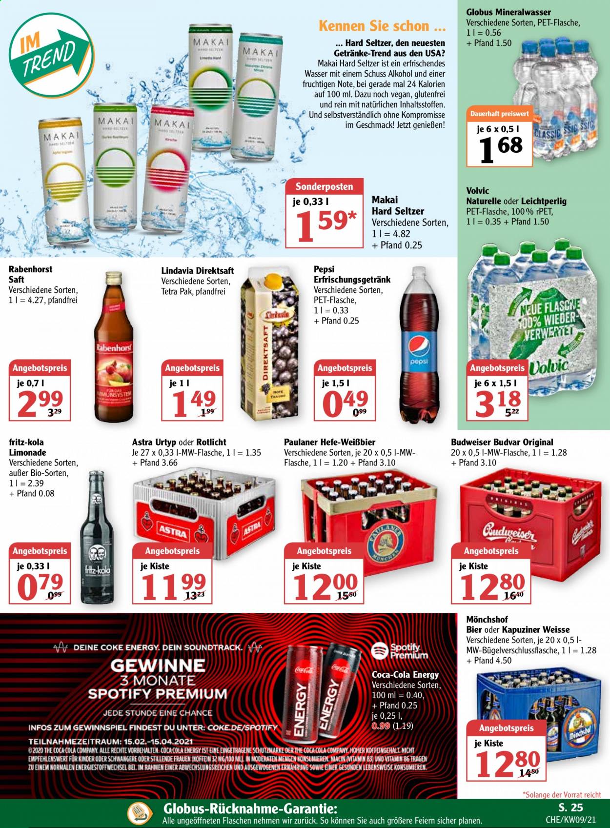 Globus Prospekte  - 1.03.2021 - 6.03.2021. Seite 25