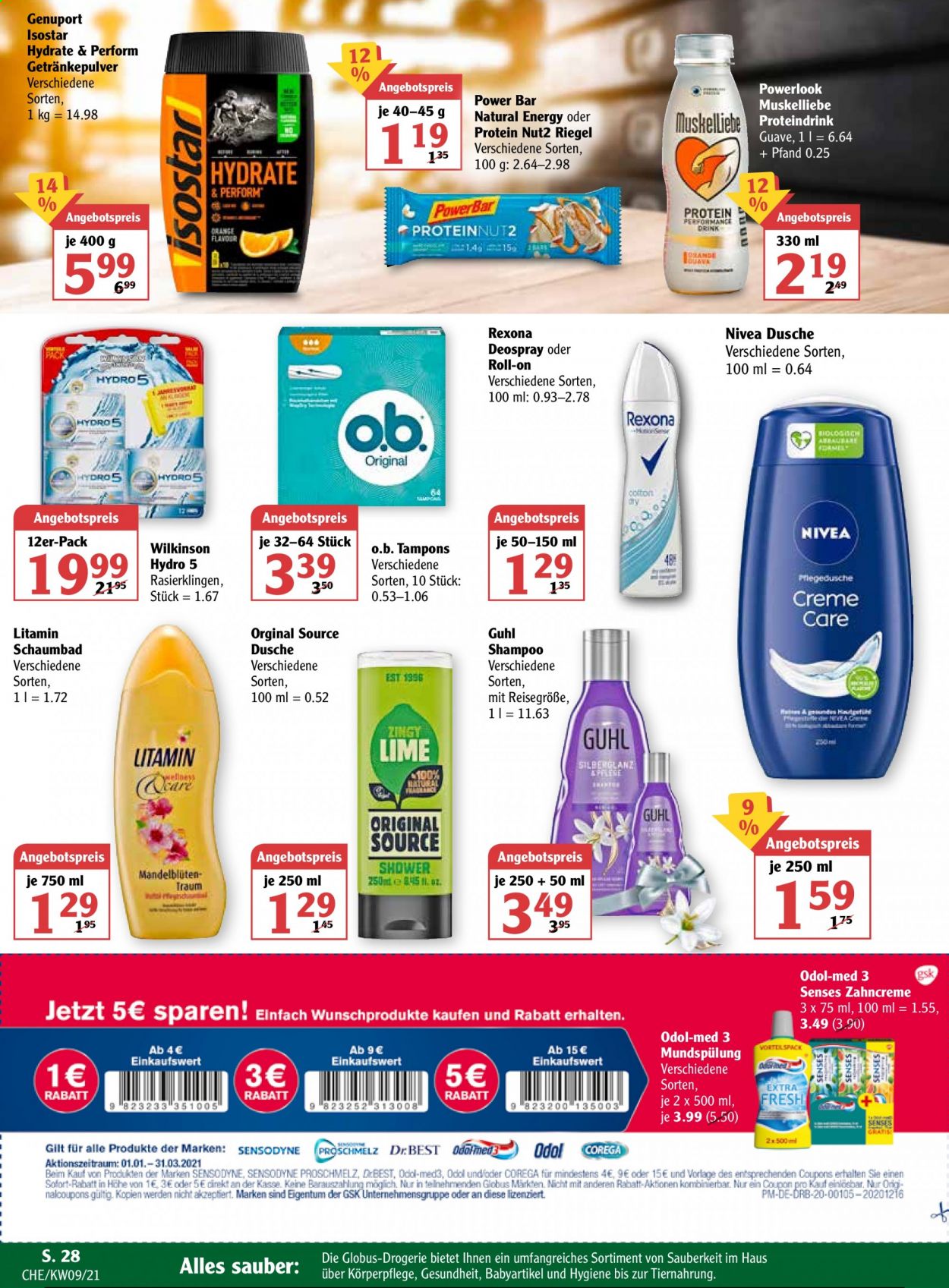 Globus Prospekte  - 1.03.2021 - 6.03.2021. Seite 28