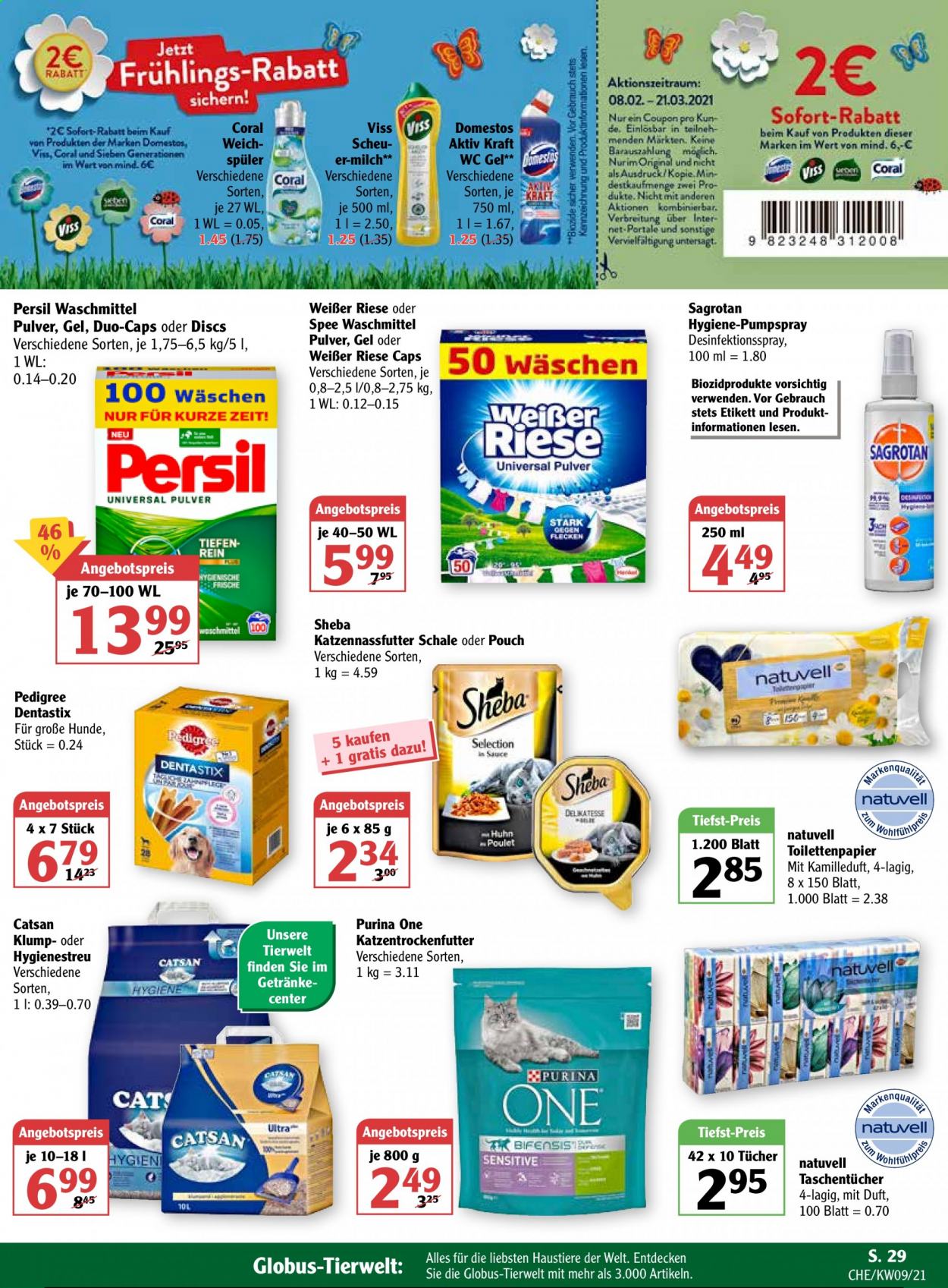 Globus Prospekte  - 1.03.2021 - 6.03.2021. Seite 29