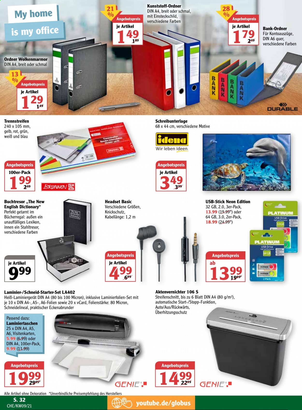 Globus Prospekte  - 1.03.2021 - 6.03.2021. Seite 32