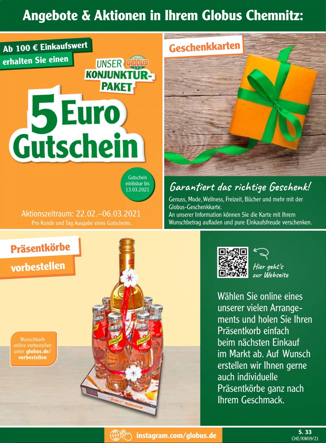 Globus Prospekte  - 1.03.2021 - 6.03.2021. Seite 33