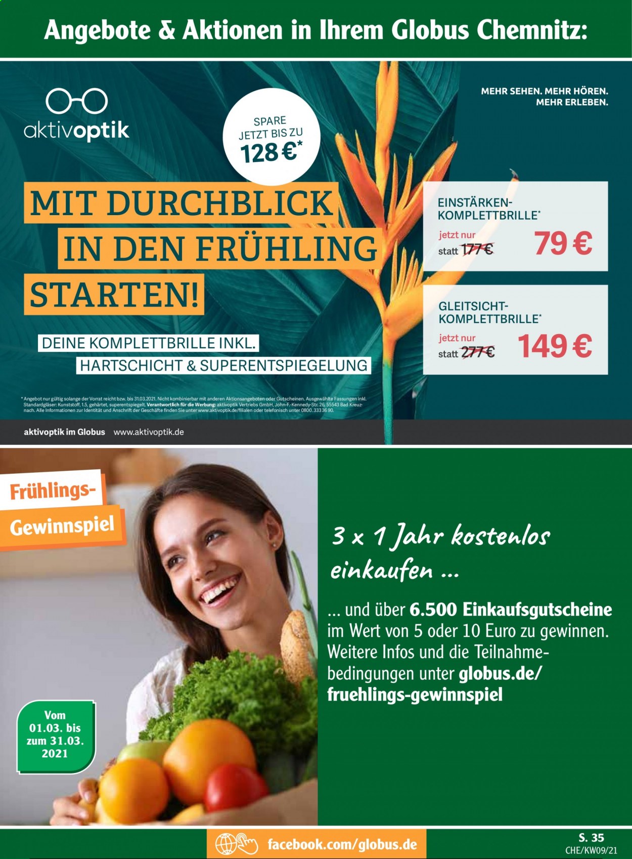 Globus Prospekte  - 1.03.2021 - 6.03.2021. Seite 35