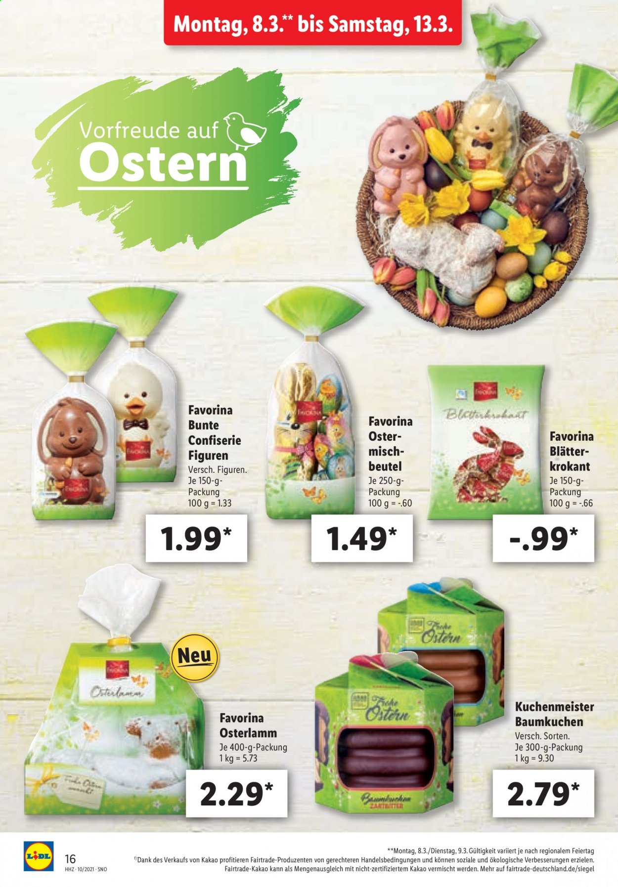 Lidl Prospekte  - 8.03.2021 - 13.03.2021. Seite 16