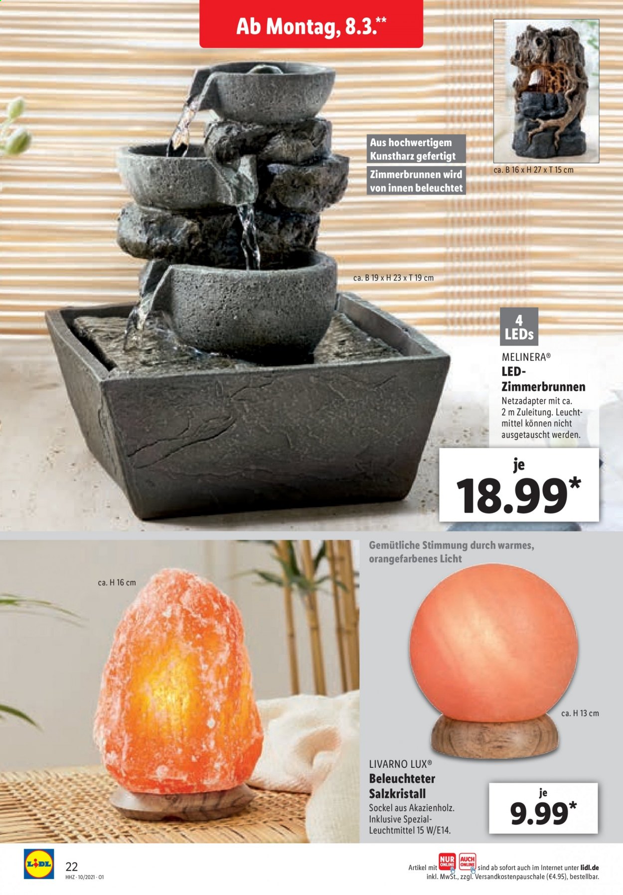 Lidl Prospekte  - 8.03.2021 - 13.03.2021. Seite 22