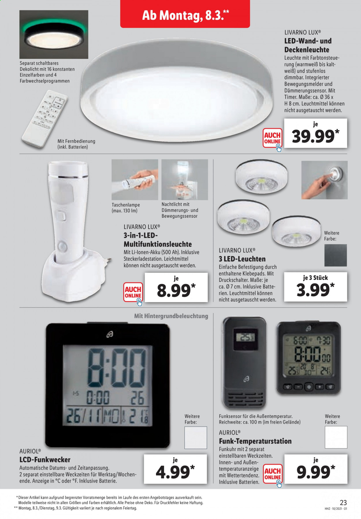 Lidl Prospekte  - 8.03.2021 - 13.03.2021. Seite 23