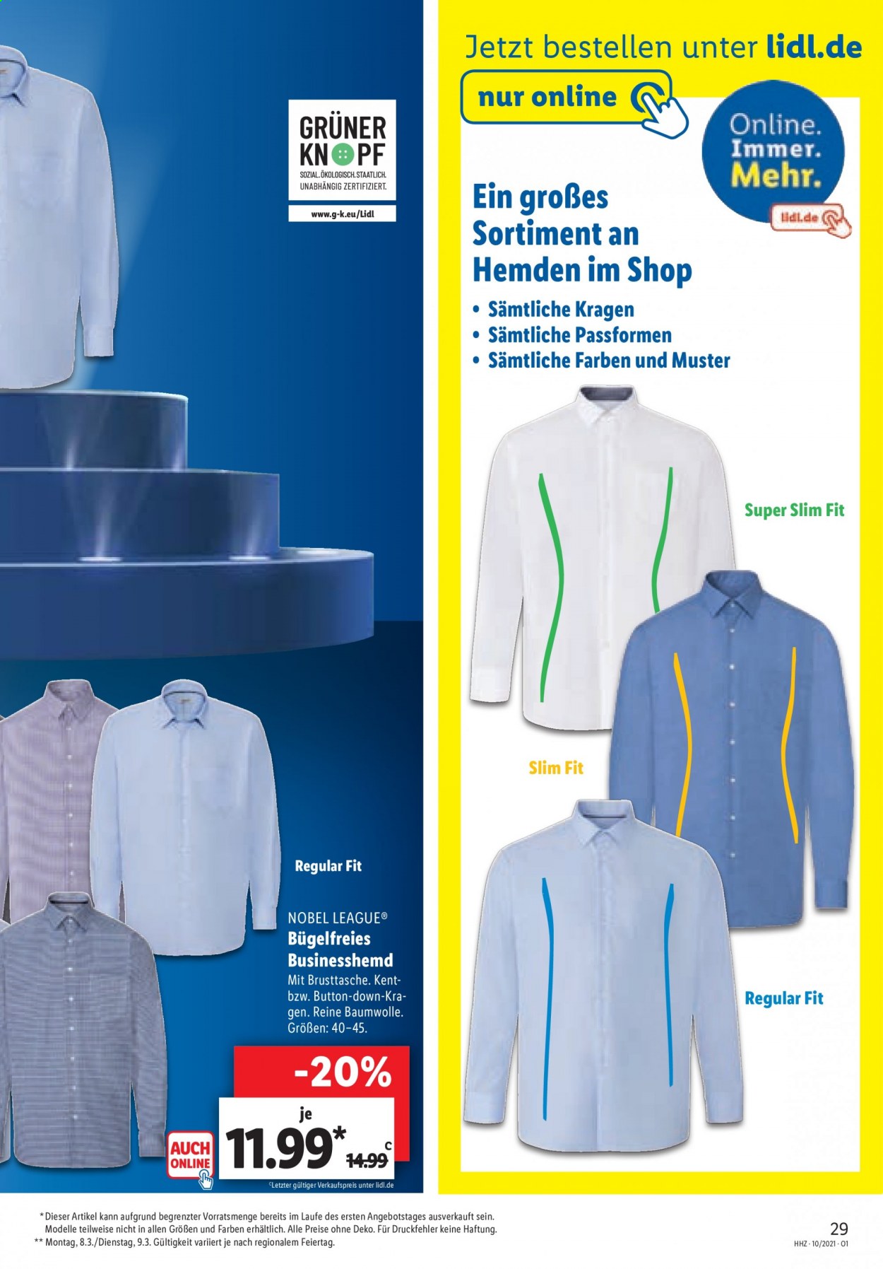 Lidl Prospekte  - 8.03.2021 - 13.03.2021. Seite 29