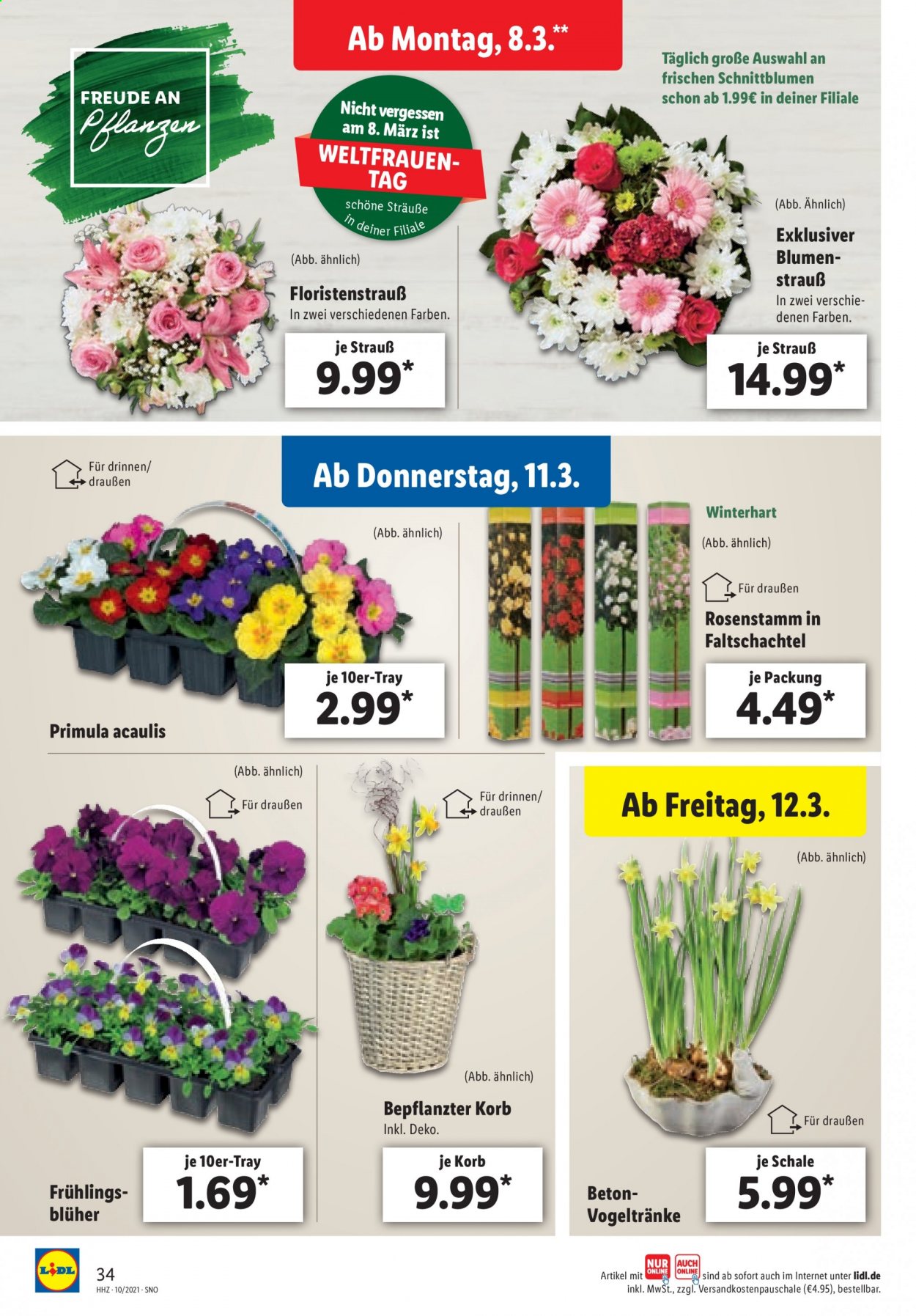 Lidl Prospekte  - 8.03.2021 - 13.03.2021. Seite 34
