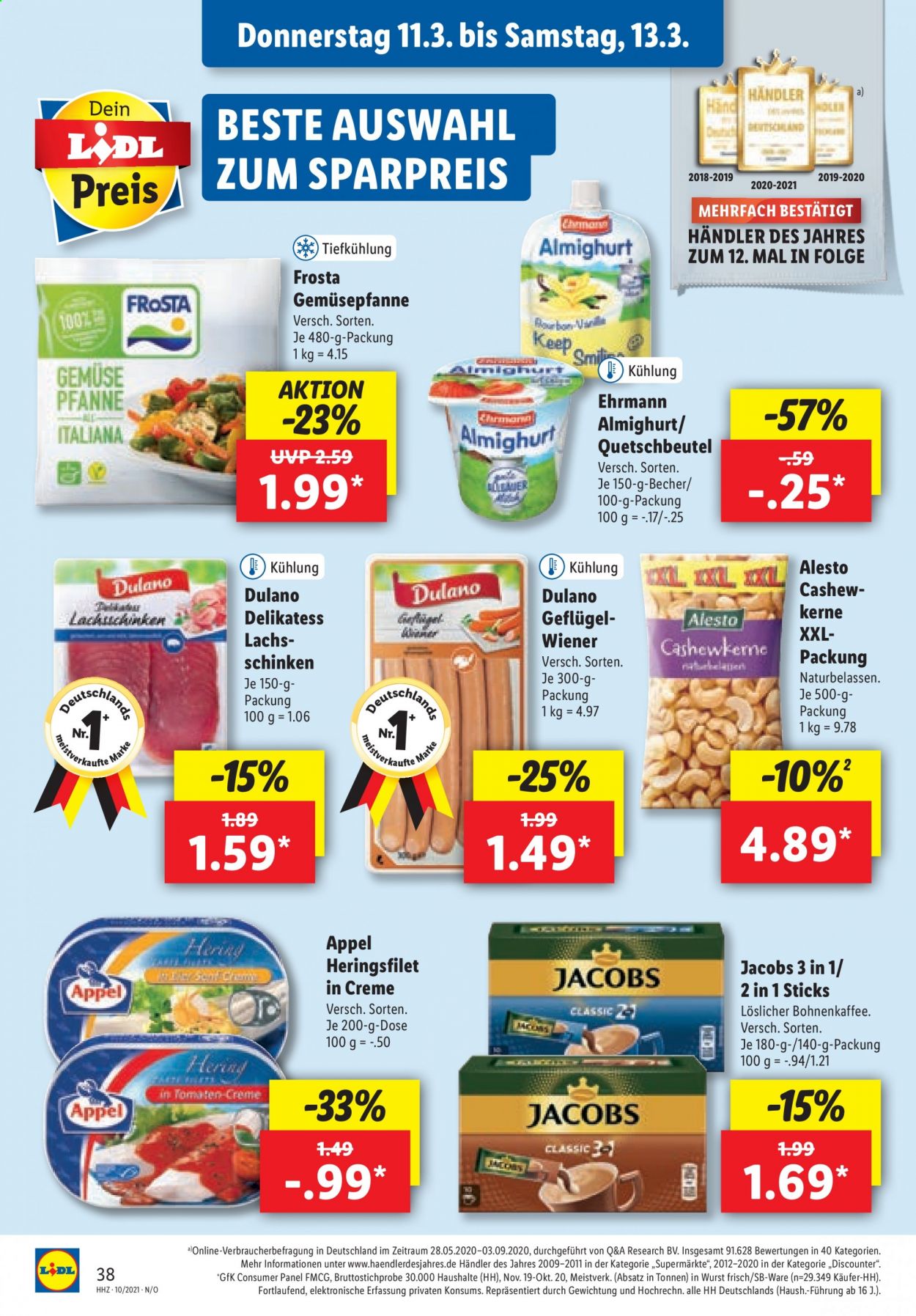 Lidl Prospekte  - 8.03.2021 - 13.03.2021. Seite 38