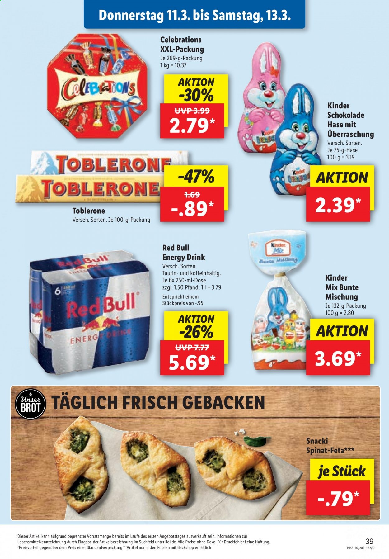 Lidl Prospekte  - 8.03.2021 - 13.03.2021. Seite 39