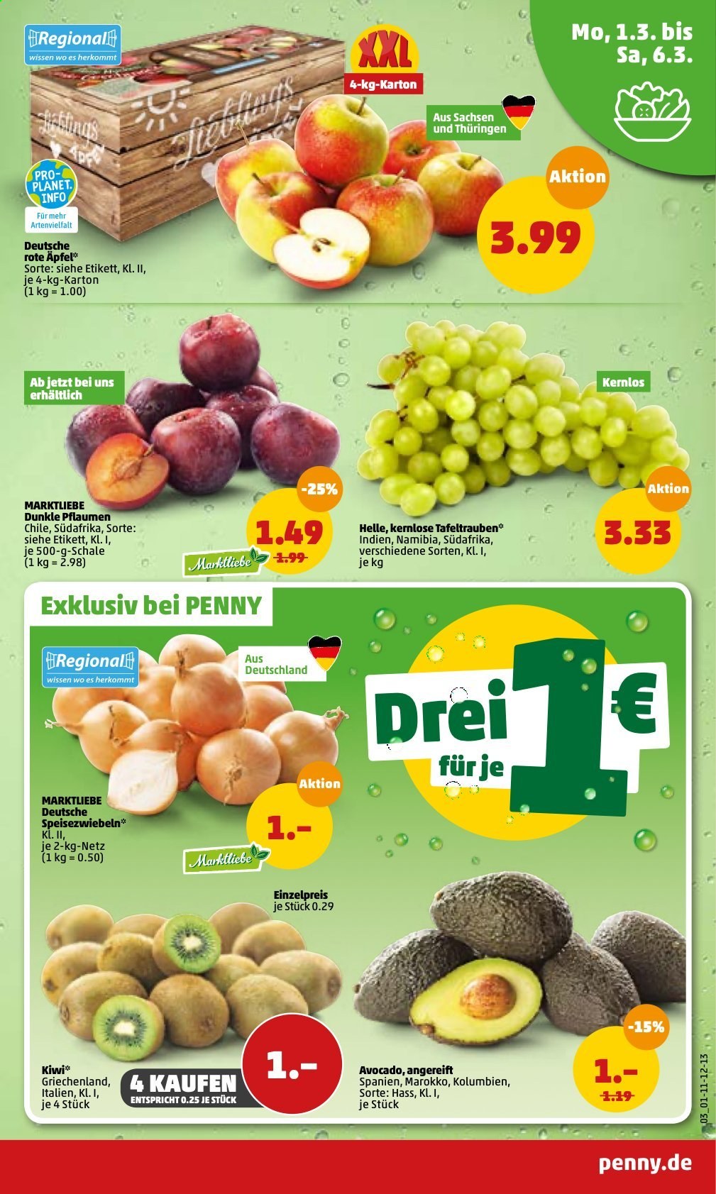 Penny Prospekte  - 1.03.2021 - 6.03.2021. Seite 3