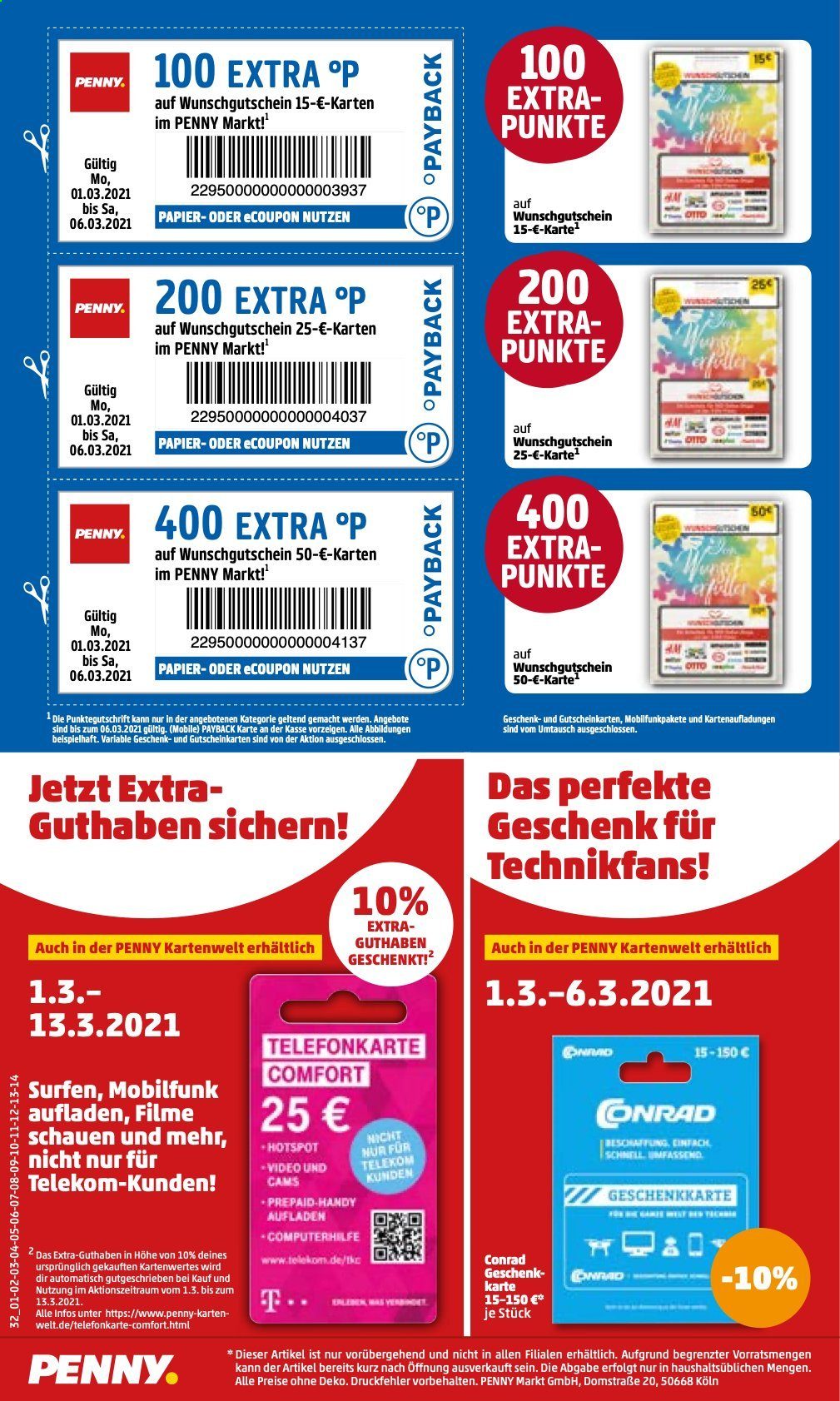 Penny Prospekte  - 1.03.2021 - 6.03.2021. Seite 34
