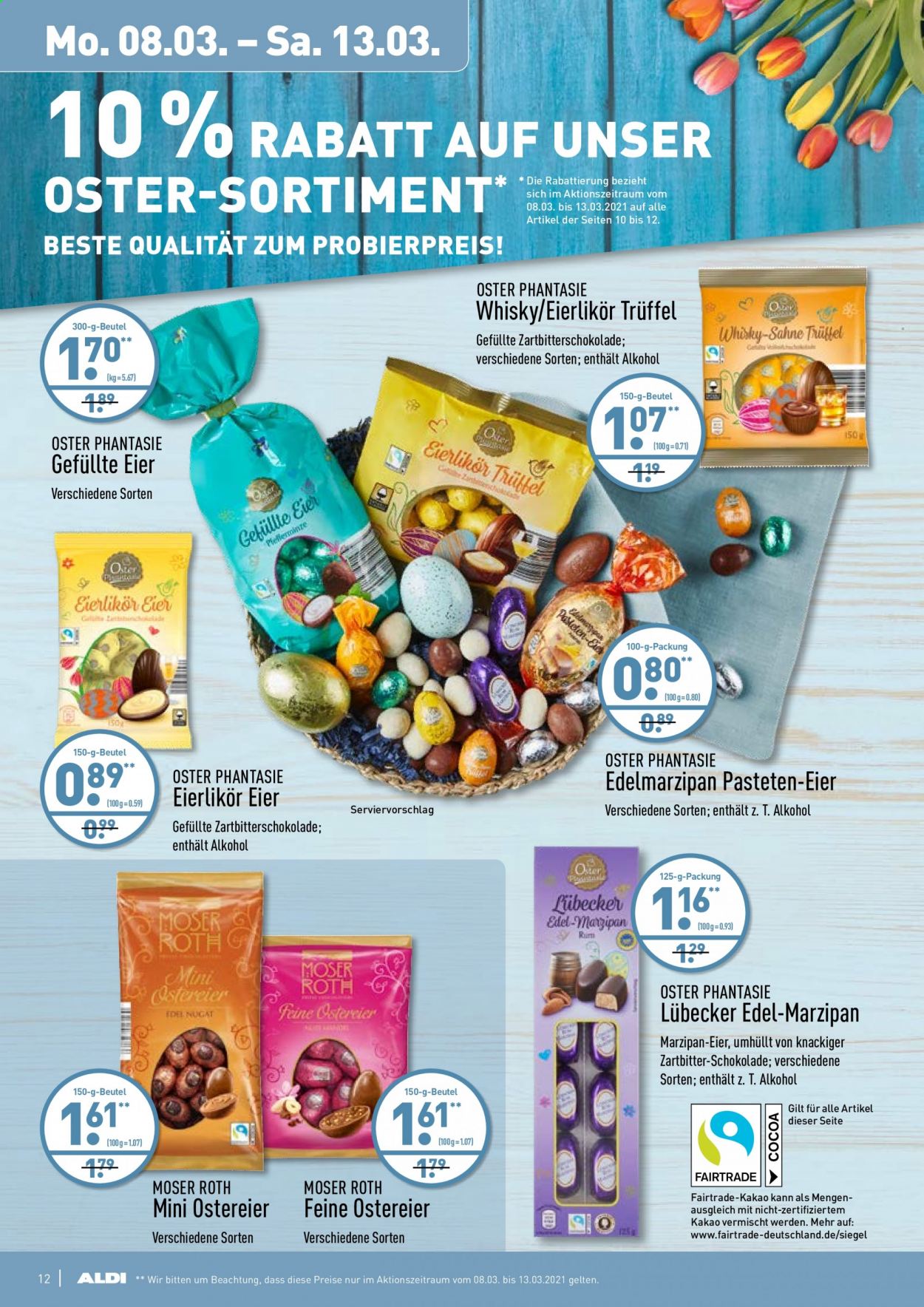 ALDI Nord Prospekte  - 8.03.2021 - 13.03.2021. Seite 12