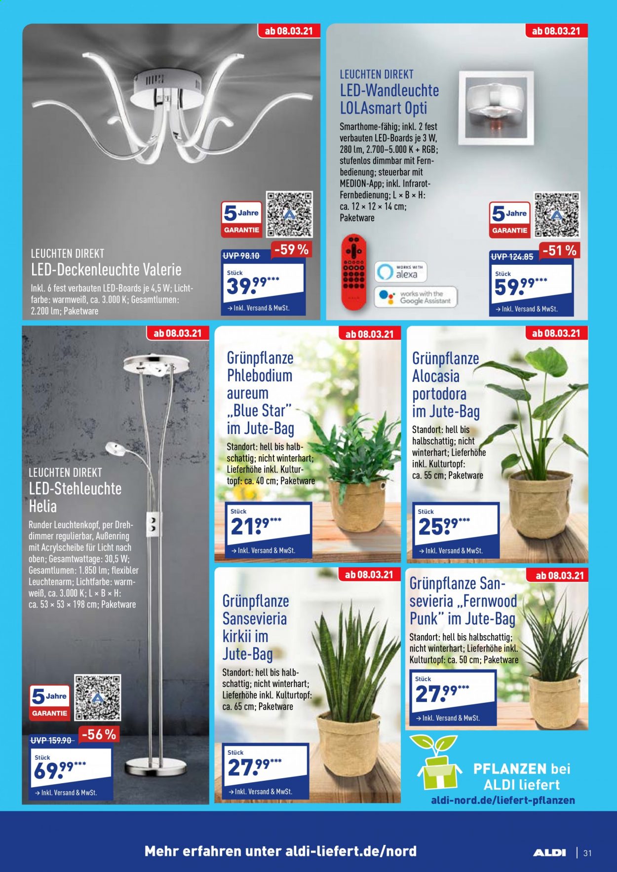 ALDI Nord Prospekte  - 8.03.2021 - 13.03.2021. Seite 31
