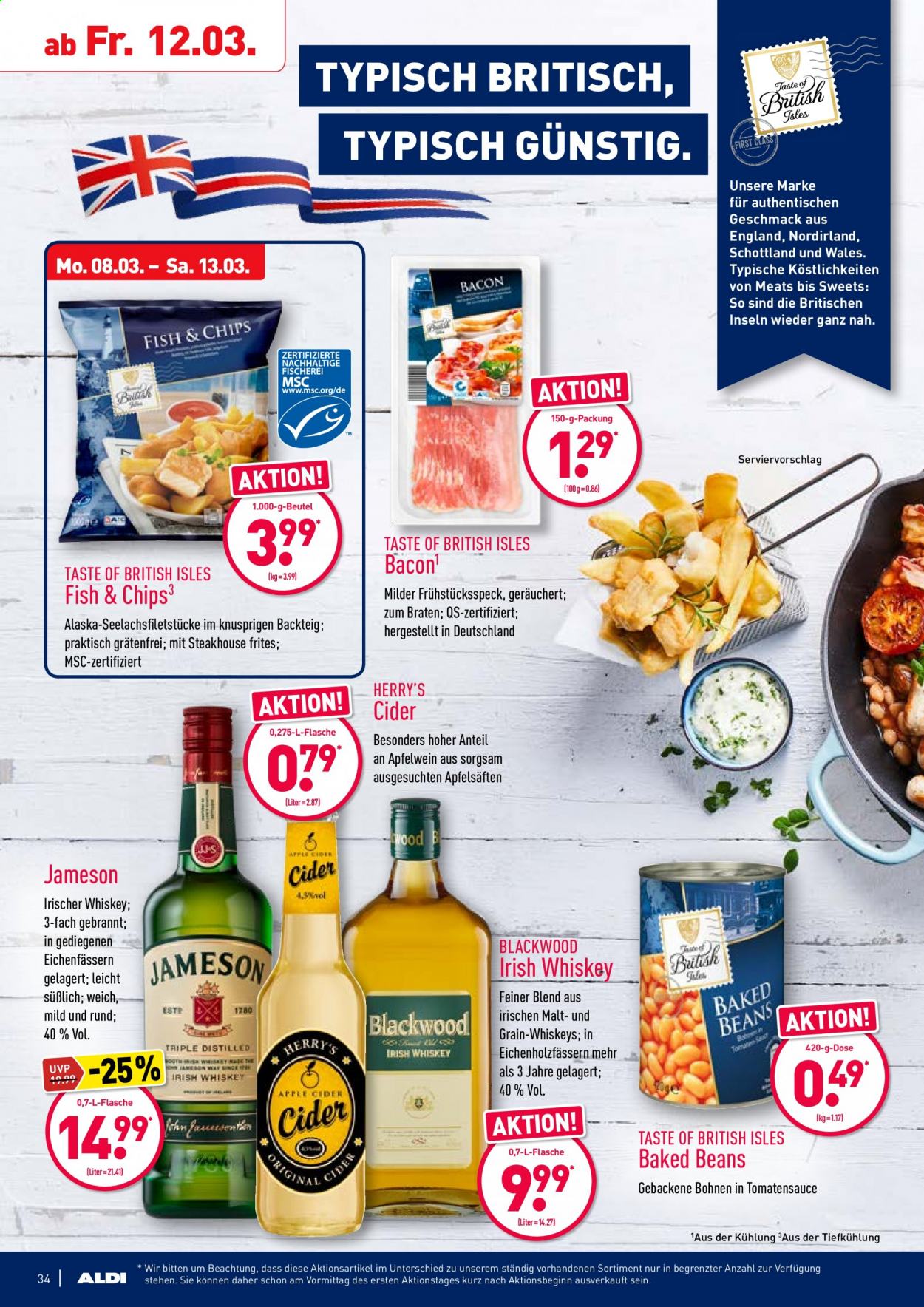 ALDI Nord Prospekte  - 8.03.2021 - 13.03.2021. Seite 34