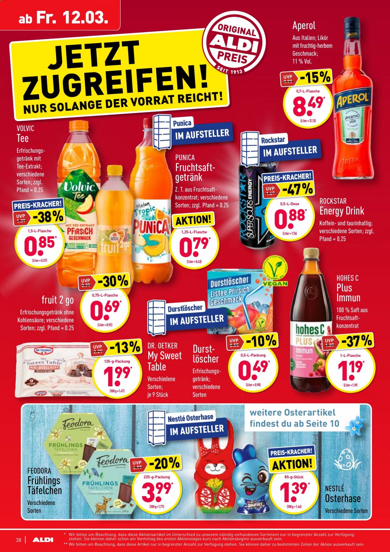 ALDI Nord Prospekte  - 8.03.2021 - 13.03.2021. Seite 38