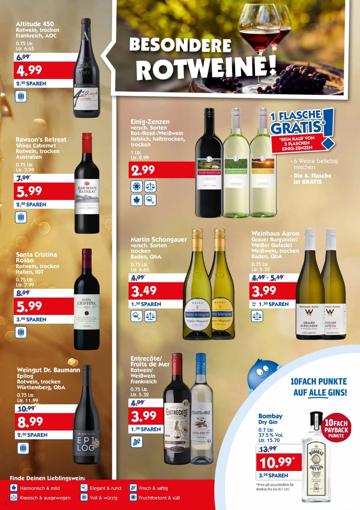 Hol'ab! Getränkemarkt Prospekte  - 1.03.2021 - 6.03.2021. Seite 6