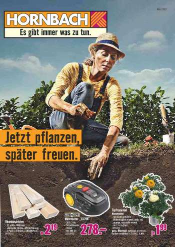 Prospekte Hornbach - 28.2.2021 - 29.3.2021.