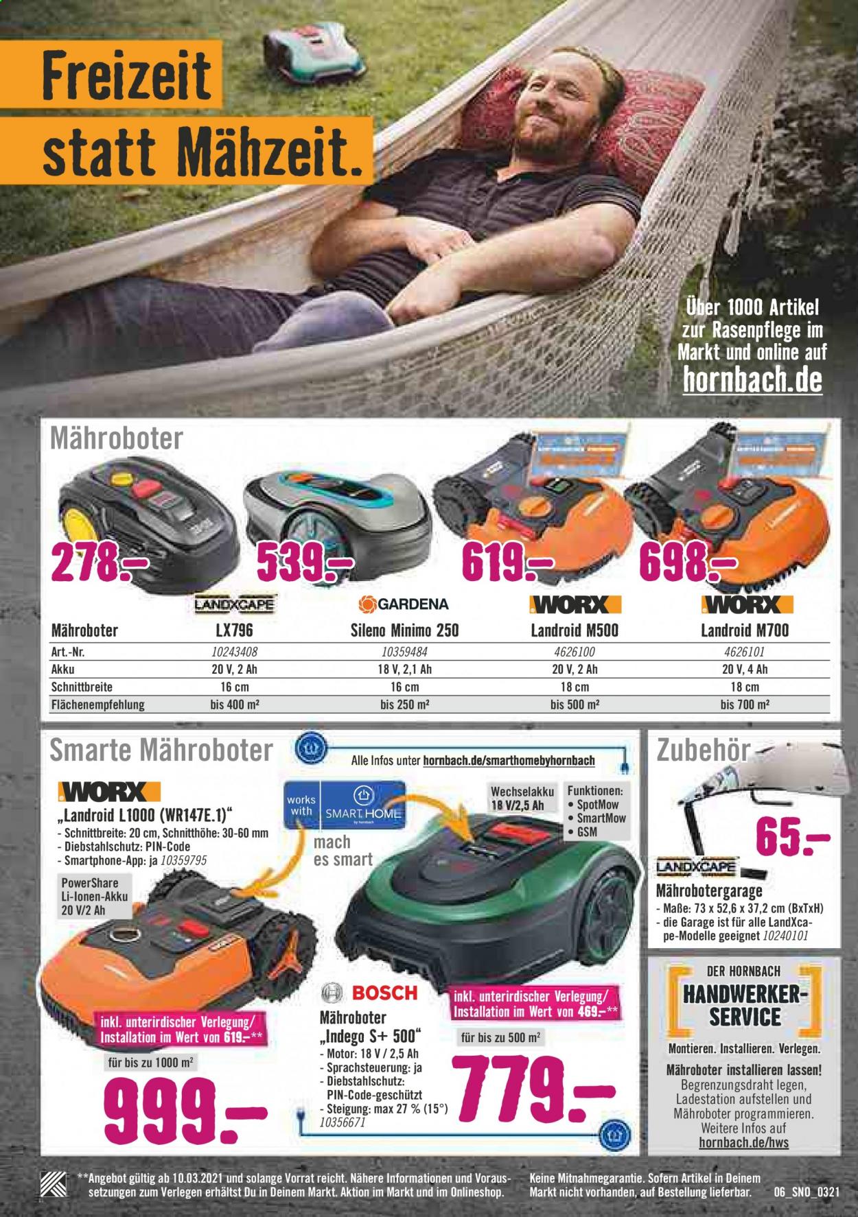 Hornbach Prospekte  - 28.02.2021 - 29.03.2021. Seite 6